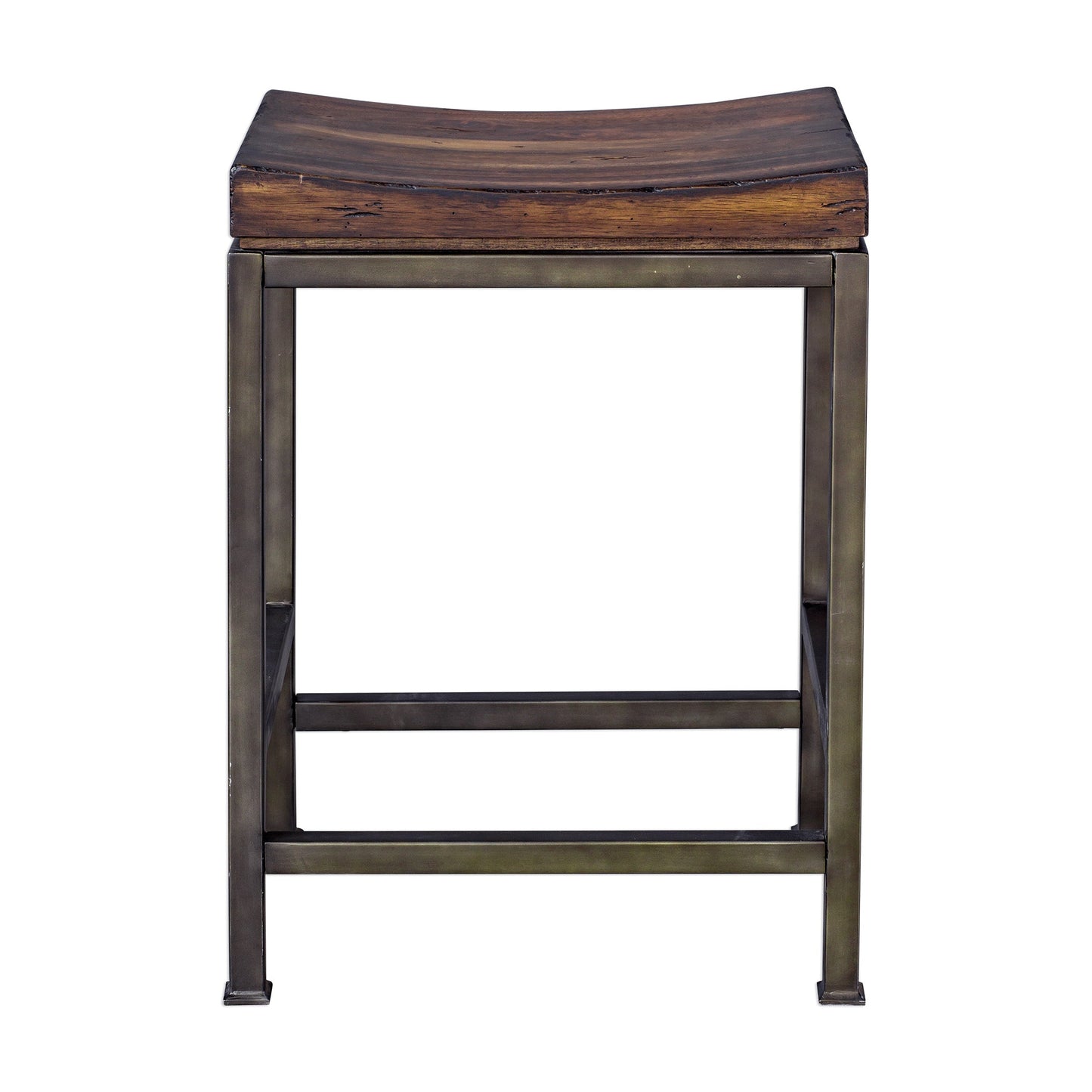 Uttermost Beck Wood Counter Stool