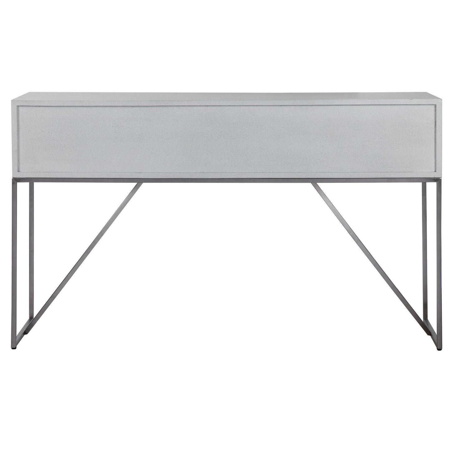 Uttermost Abaya White Console Table