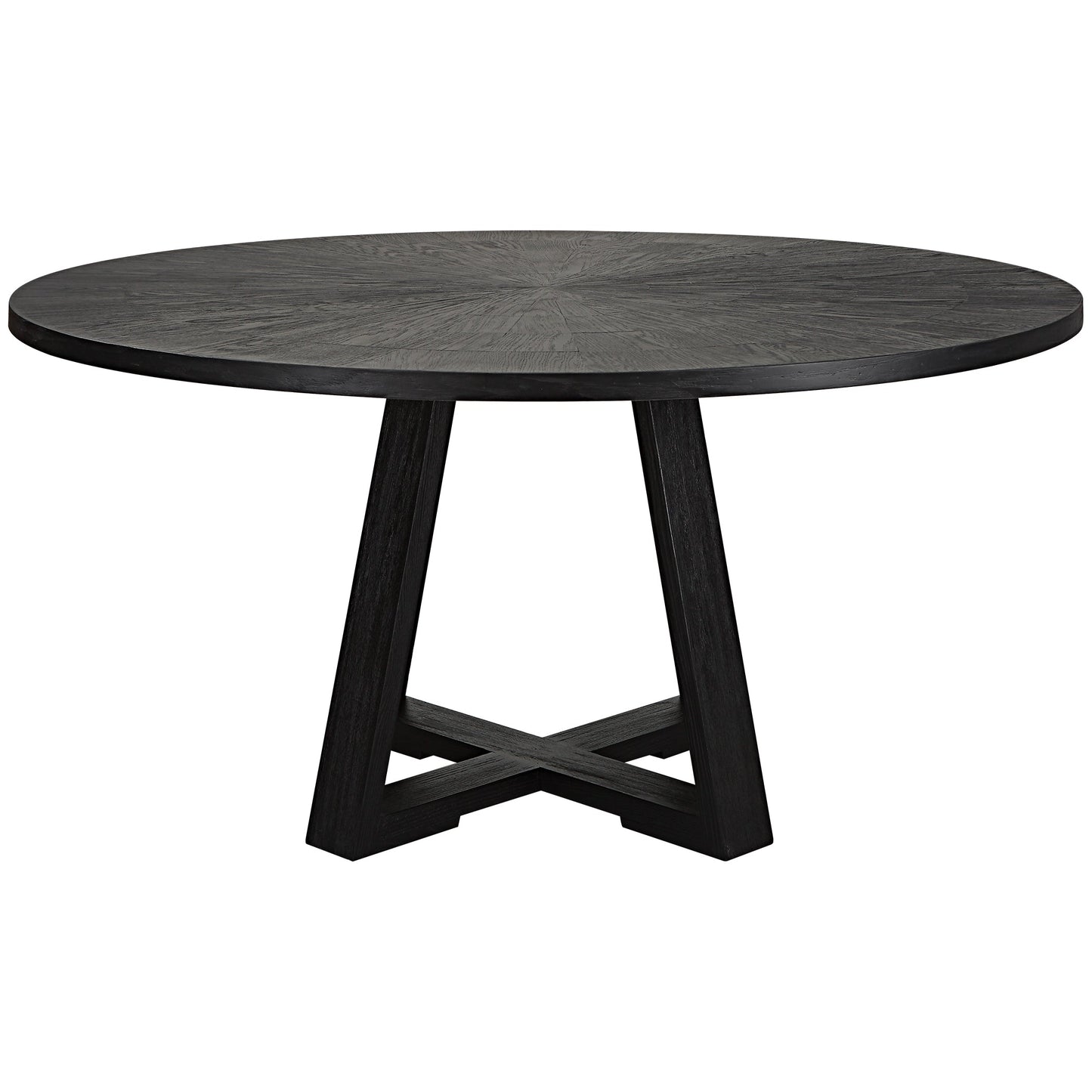 Uttermost Gidran Round Black Dining Table