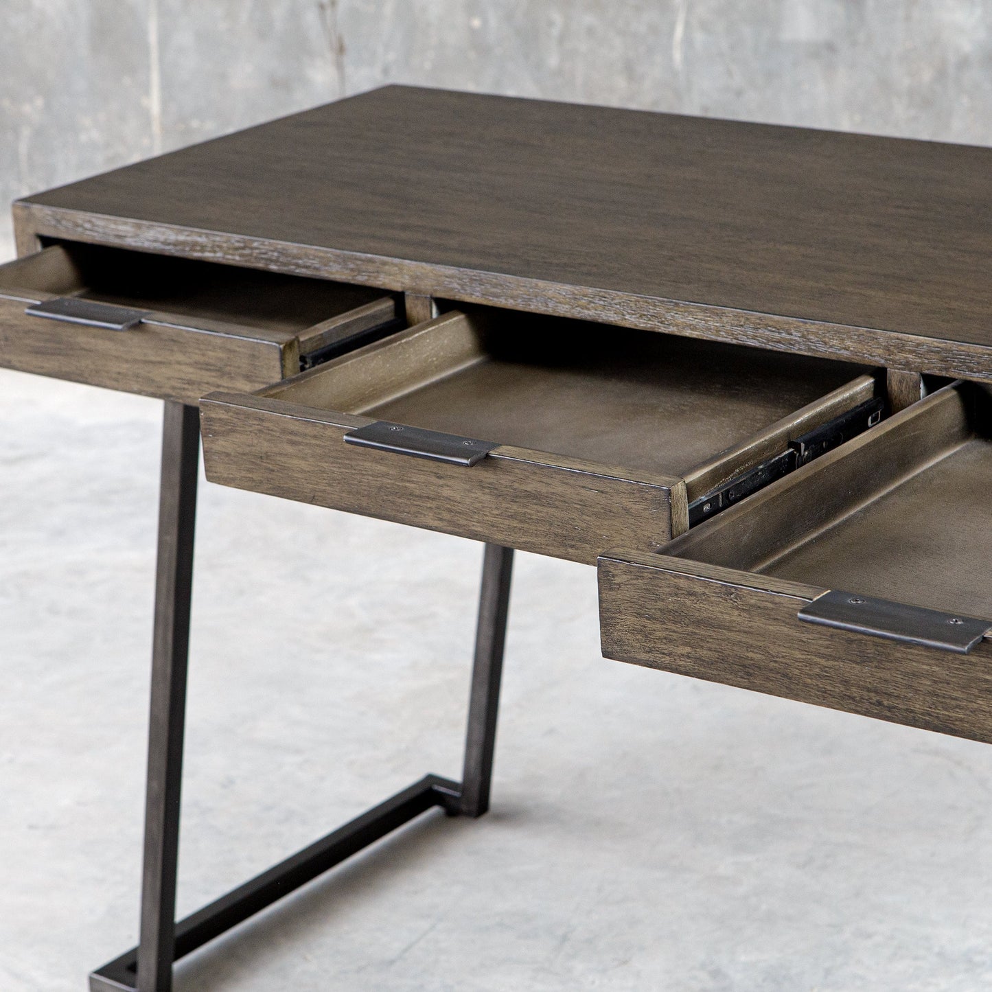 Uttermost Comrade Natural Wood Desk