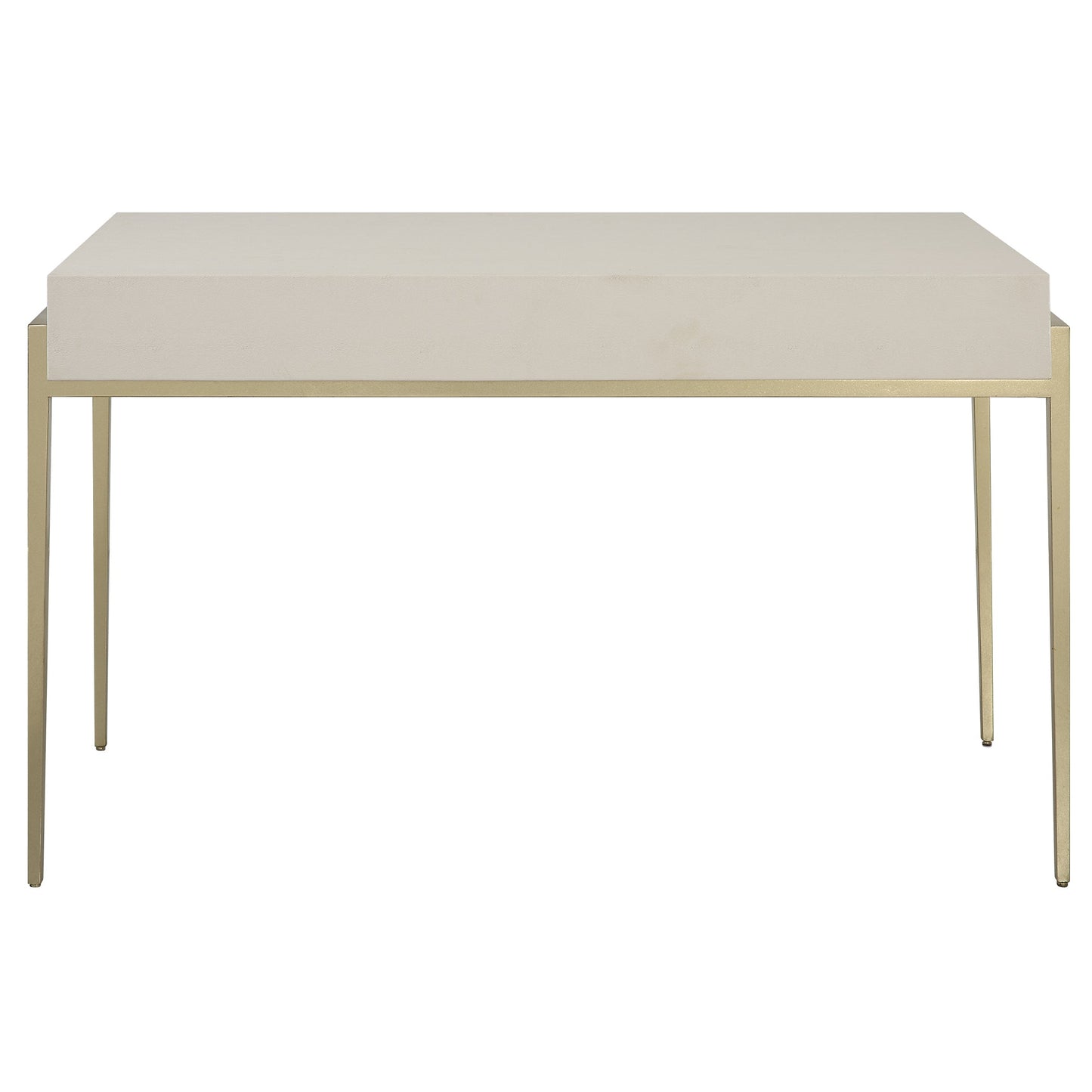 Uttermost Jewel Modern White Desk