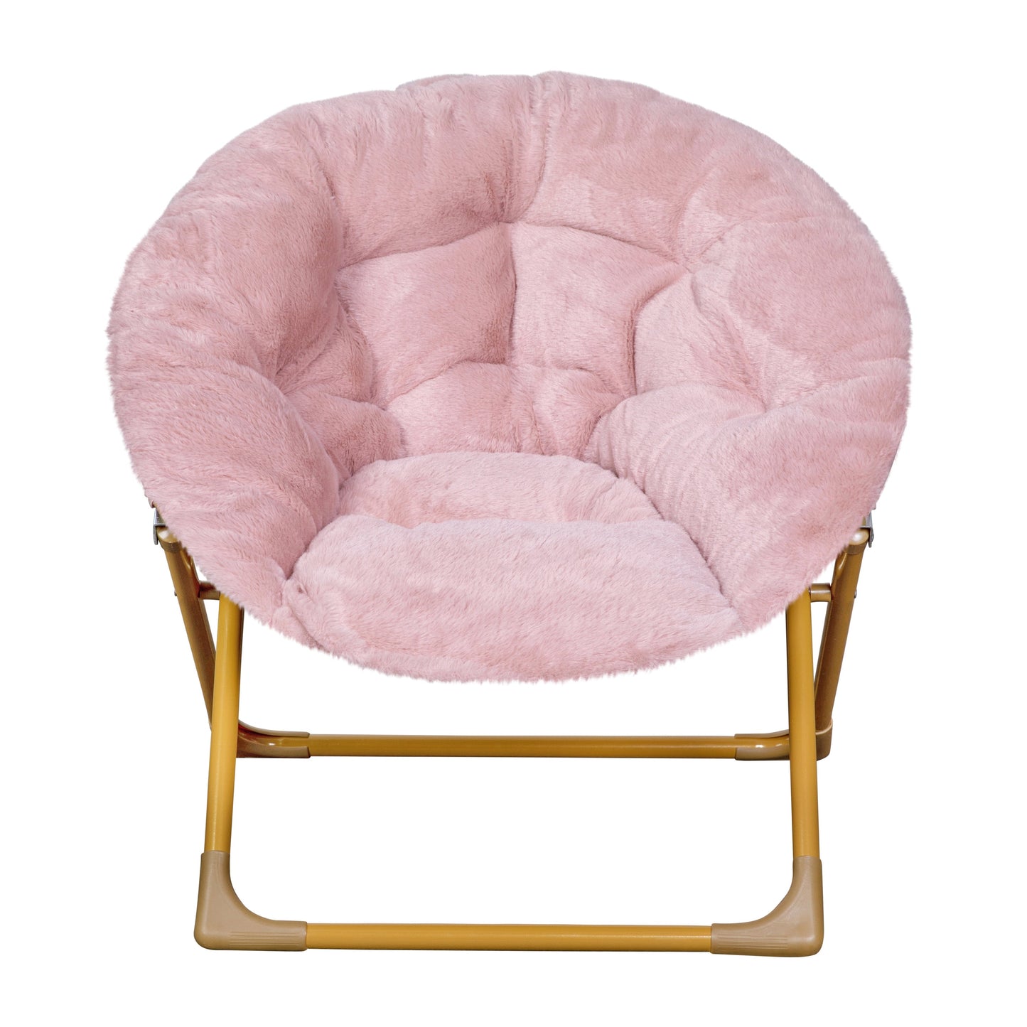 Blush Kids Fur Moon Chair FV-FMC-030-BL-SGD-GG