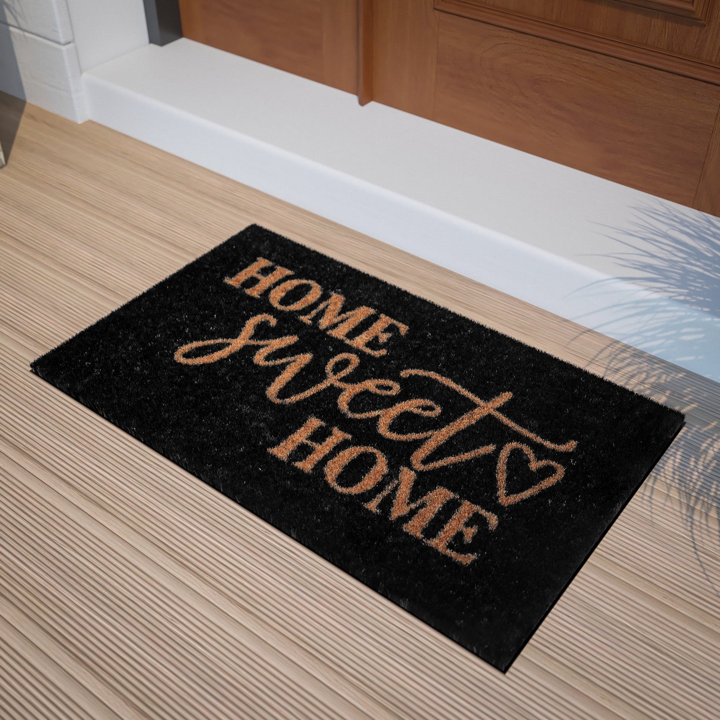 18x30 BK Home Sweet Home Mat FW-FWGEN419-BKNAT-GG