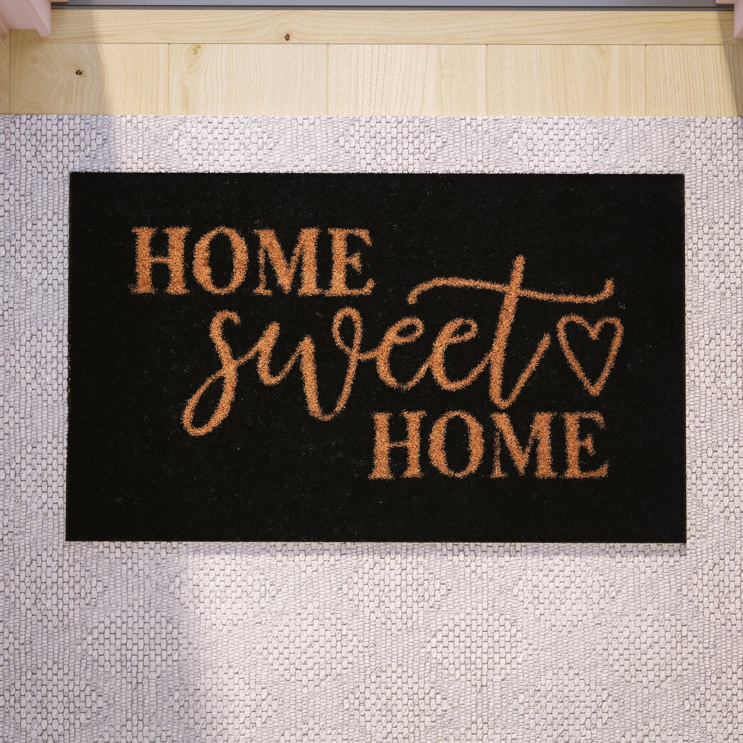 18x30 BK Home Sweet Home Mat FW-FWGEN419-BKNAT-GG