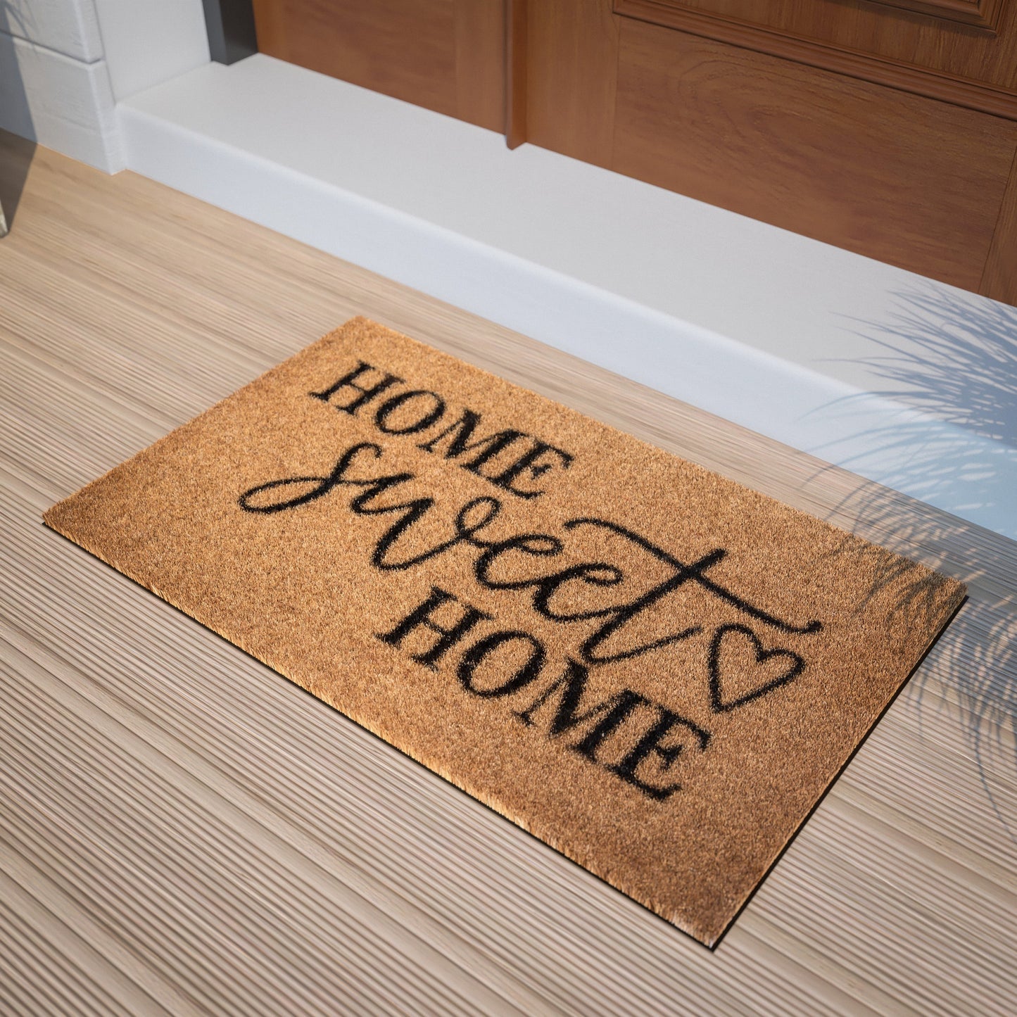 18x30 NAT Home Sweet Home Mat FW-FWGEN420-NATBK-GG