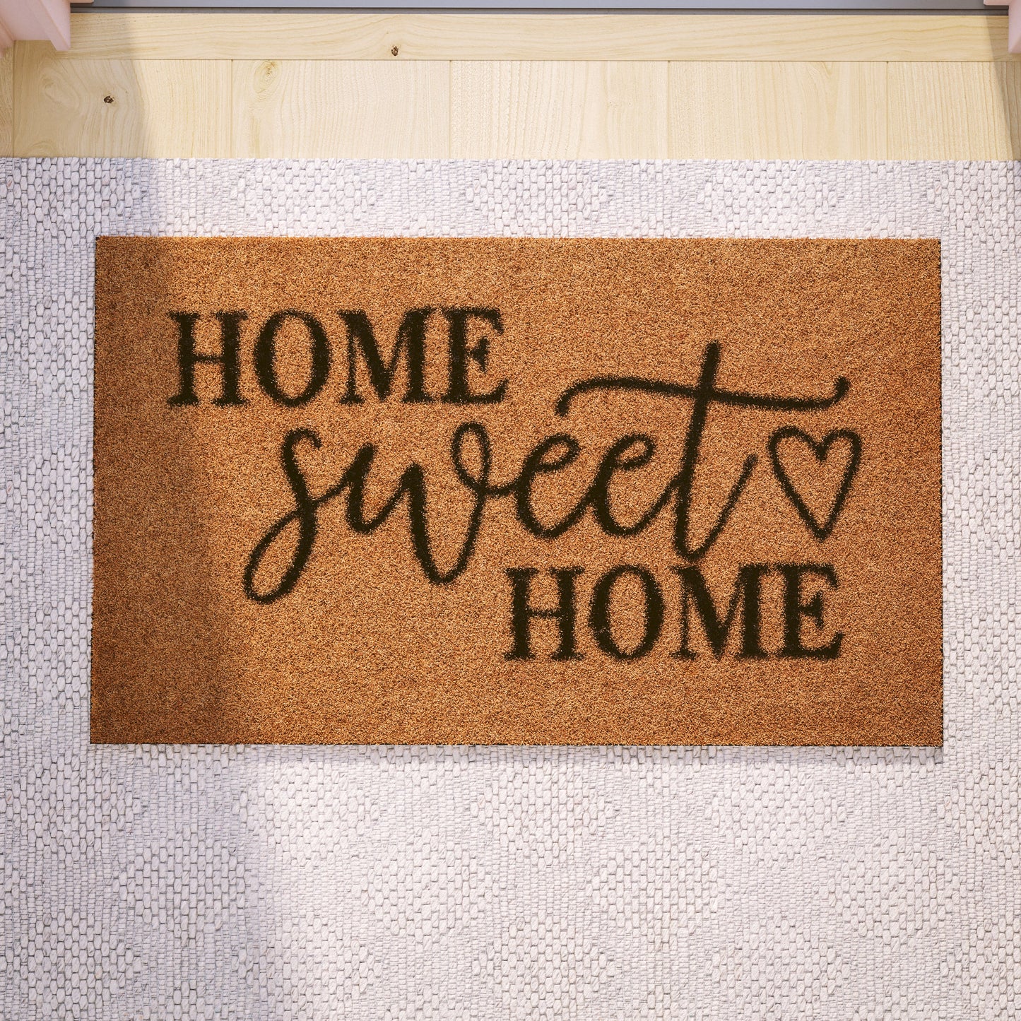 18x30 NAT Home Sweet Home Mat FW-FWGEN420-NATBK-GG