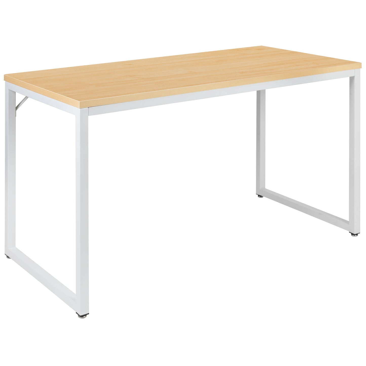 Maple Commercial Desk GC-GF156-12-MAP-WH-GG