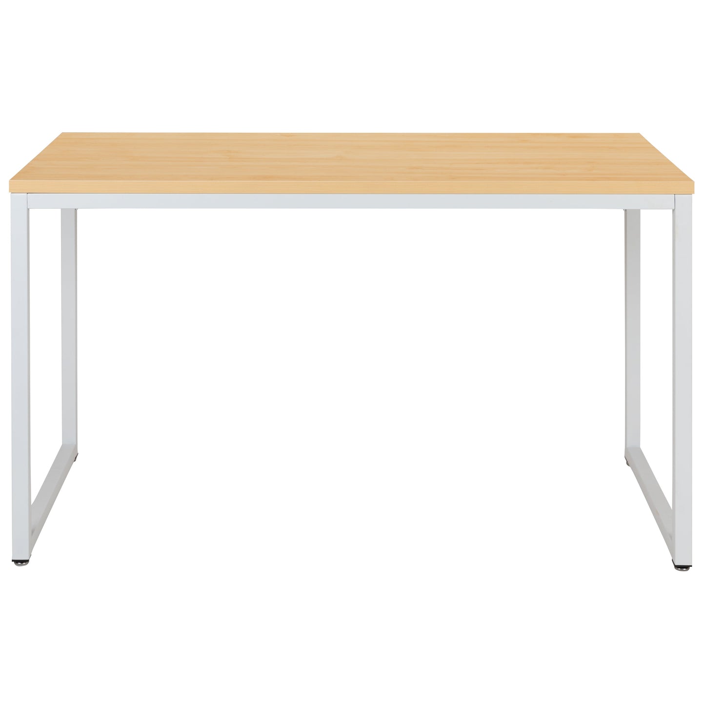 Maple Commercial Desk GC-GF156-12-MAP-WH-GG