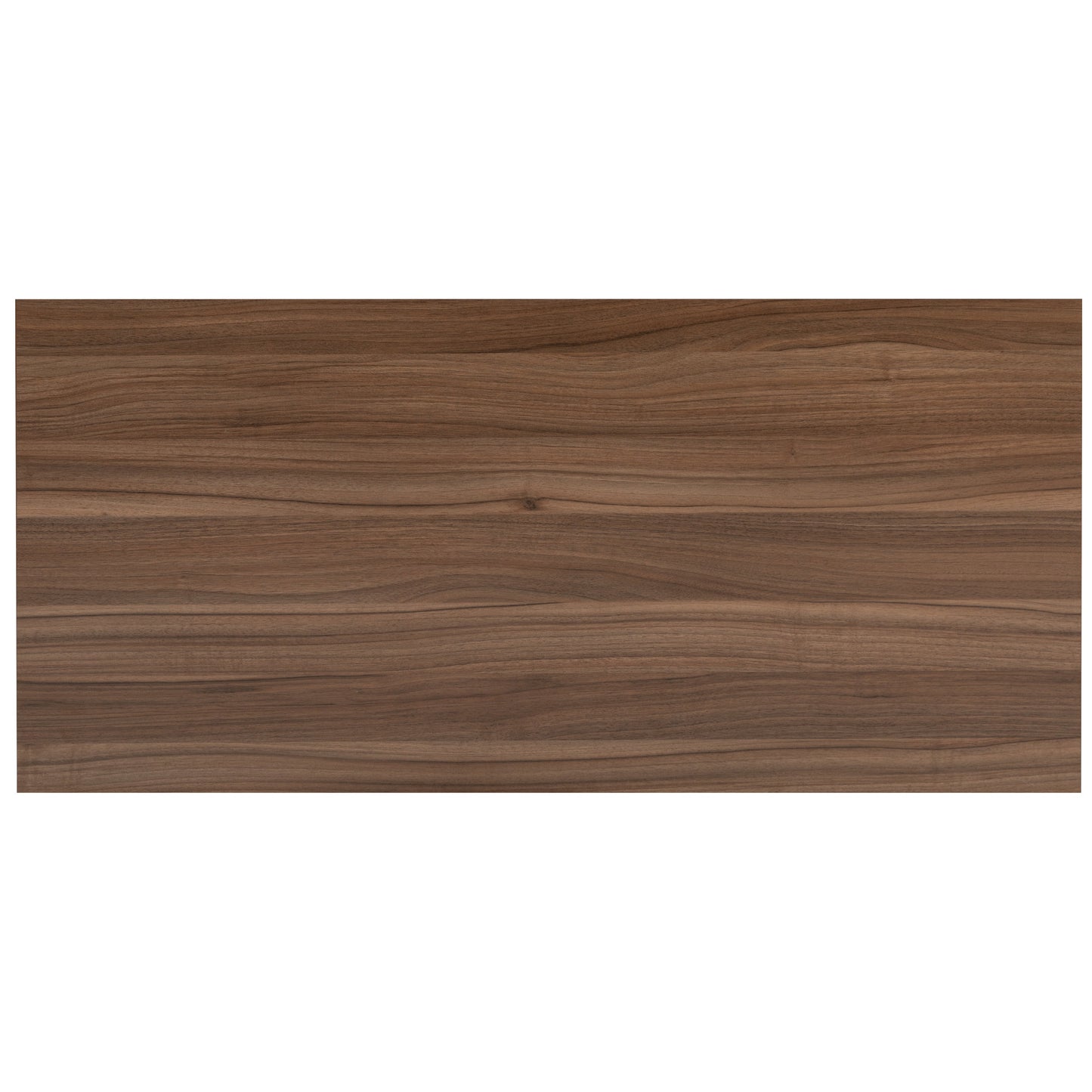 Walnut Commercial Desk GC-GF156-12-WAL-WH-GG