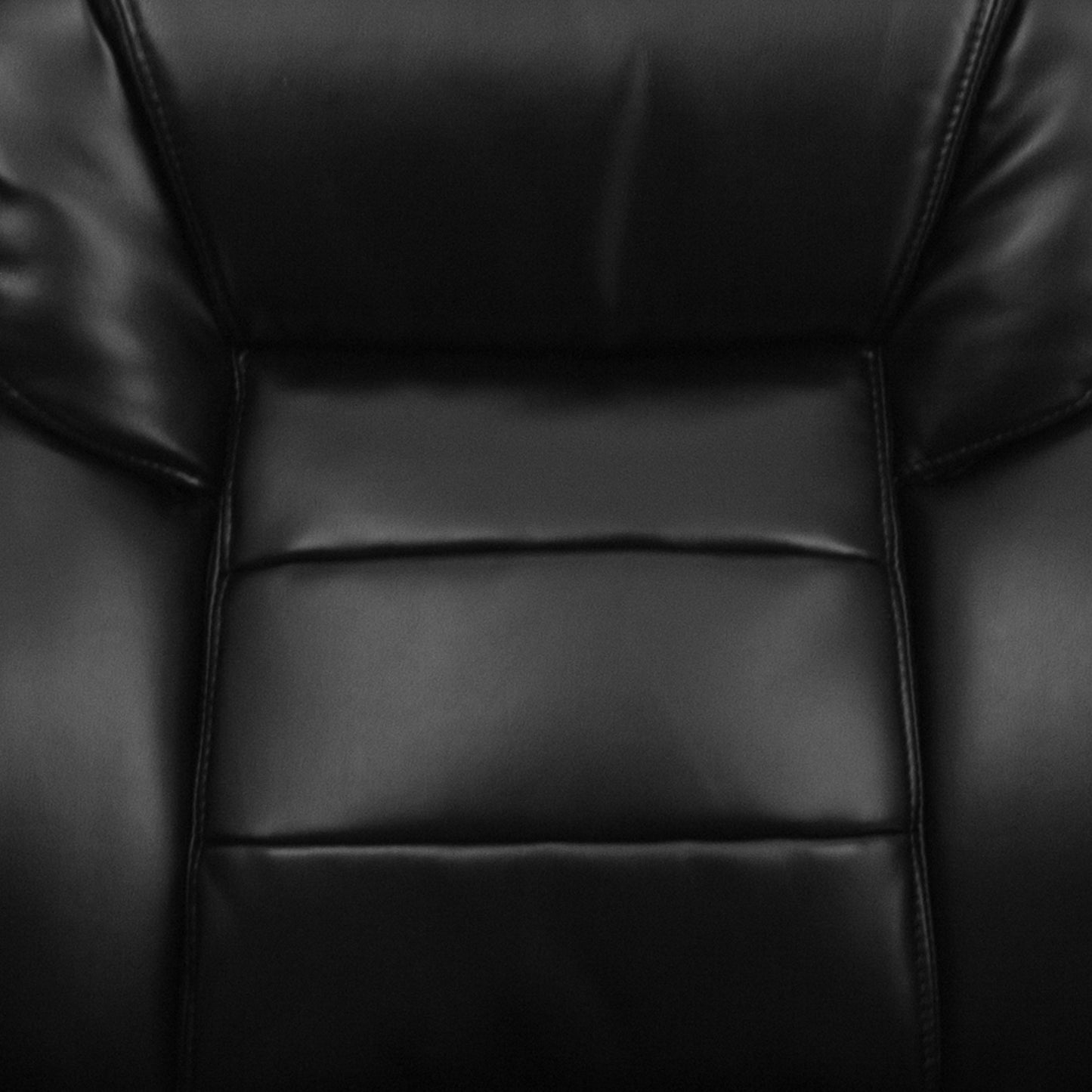 Black Leather Side Chair GO-1156-BK-LEA-GG