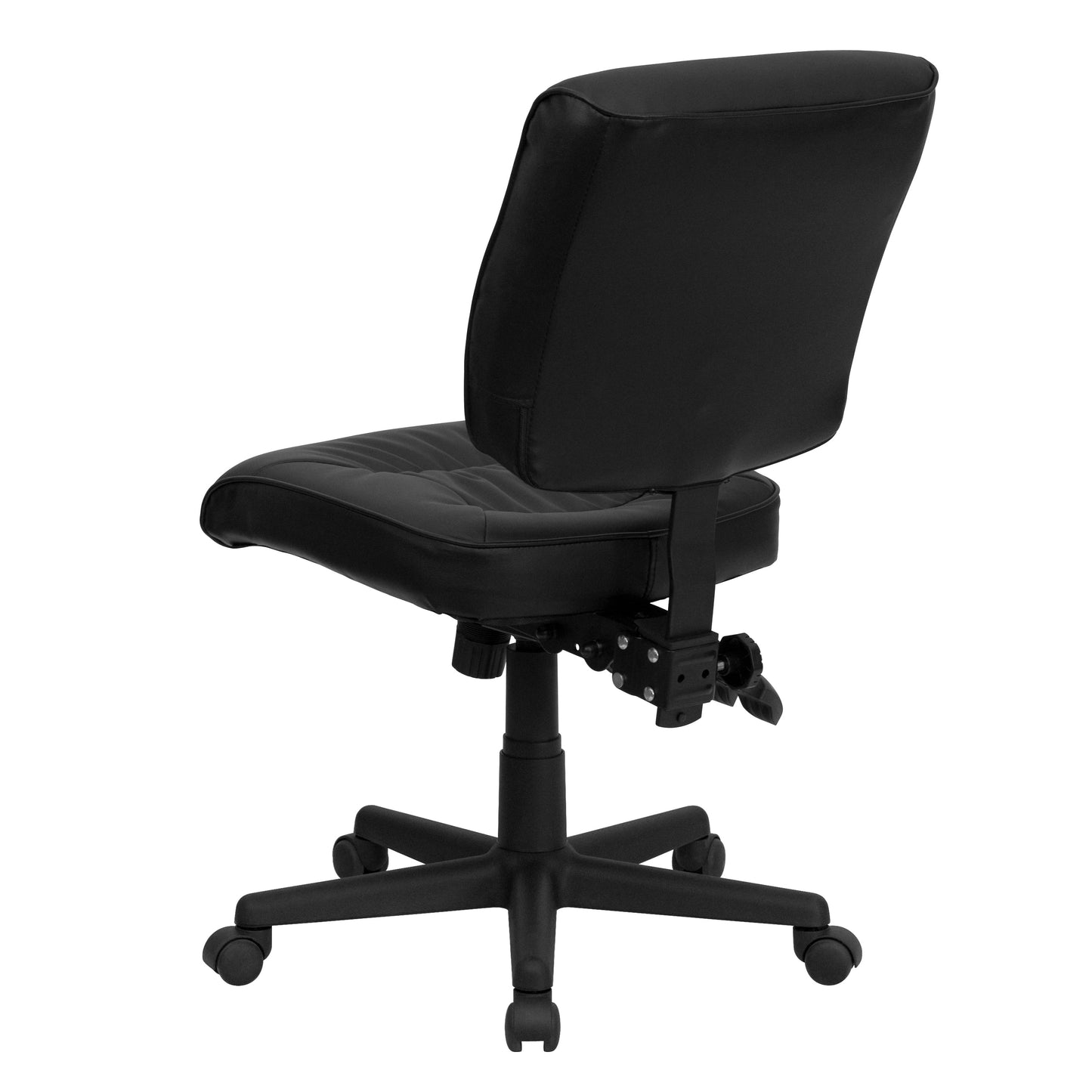 Black Mid-Back Task Chair GO-1574-BK-GG