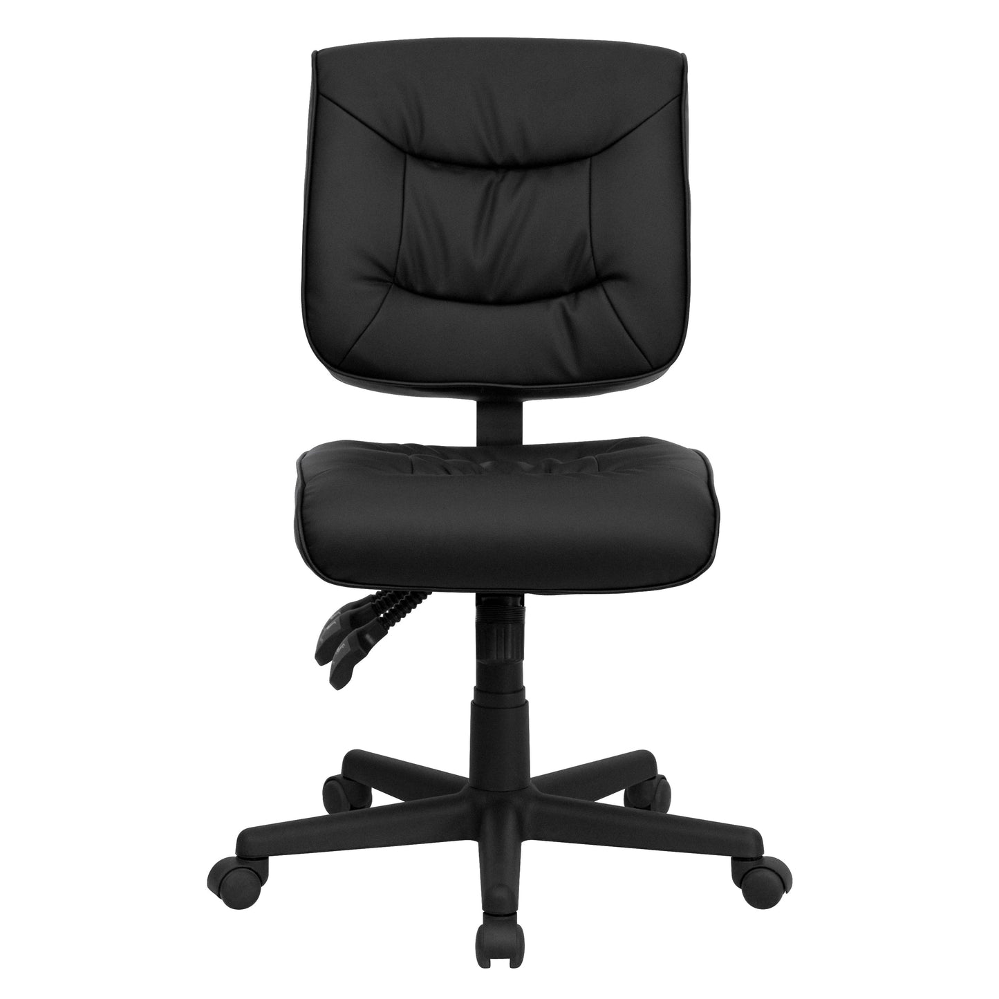 Black Mid-Back Task Chair GO-1574-BK-GG