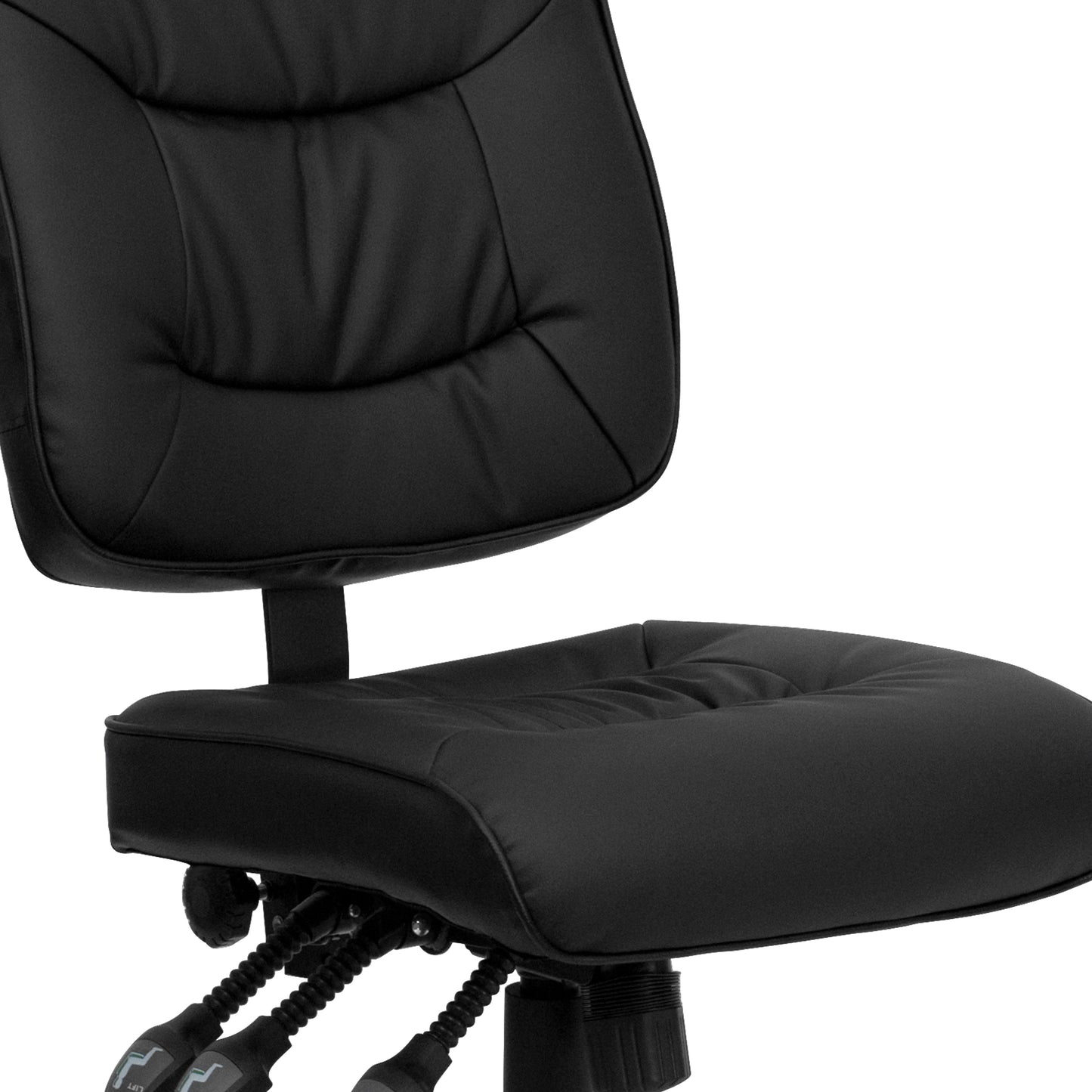 Black Mid-Back Task Chair GO-1574-BK-GG