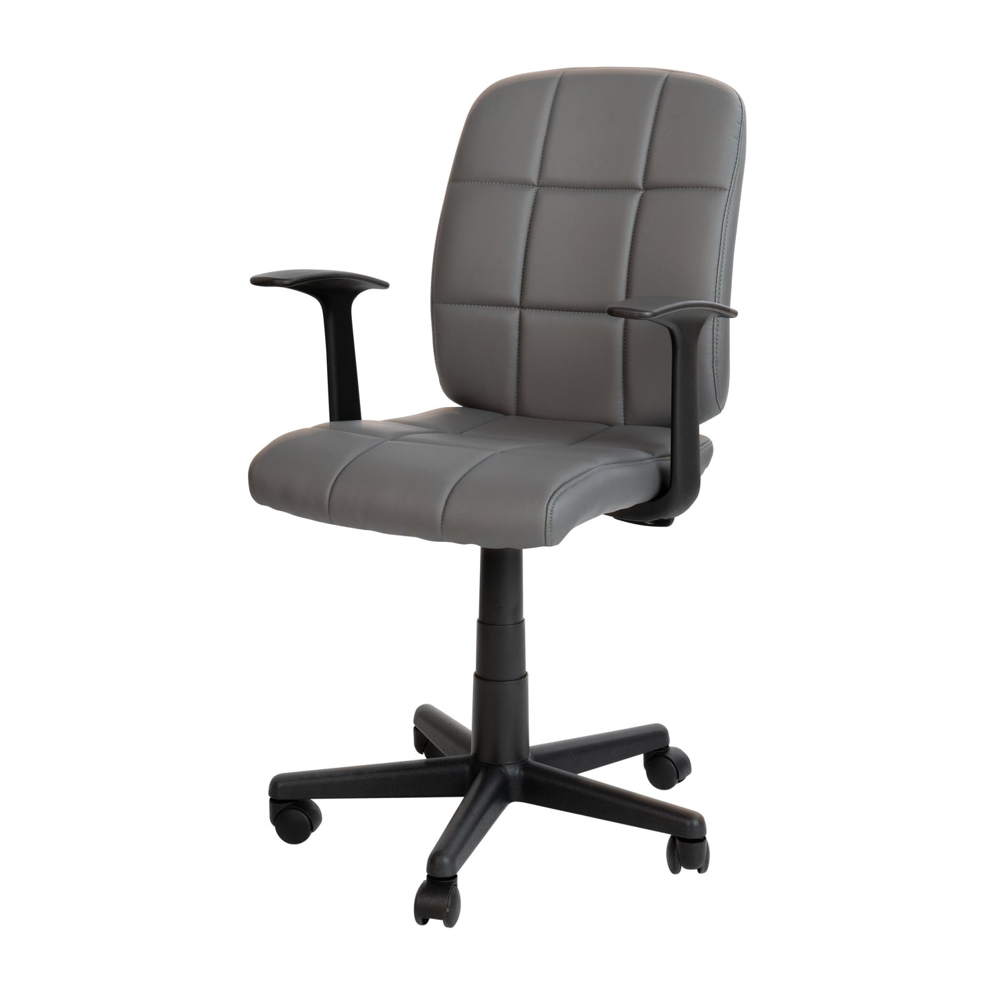 Gray Mid-Back Task Chair GO-1691-1-GY-A-GG