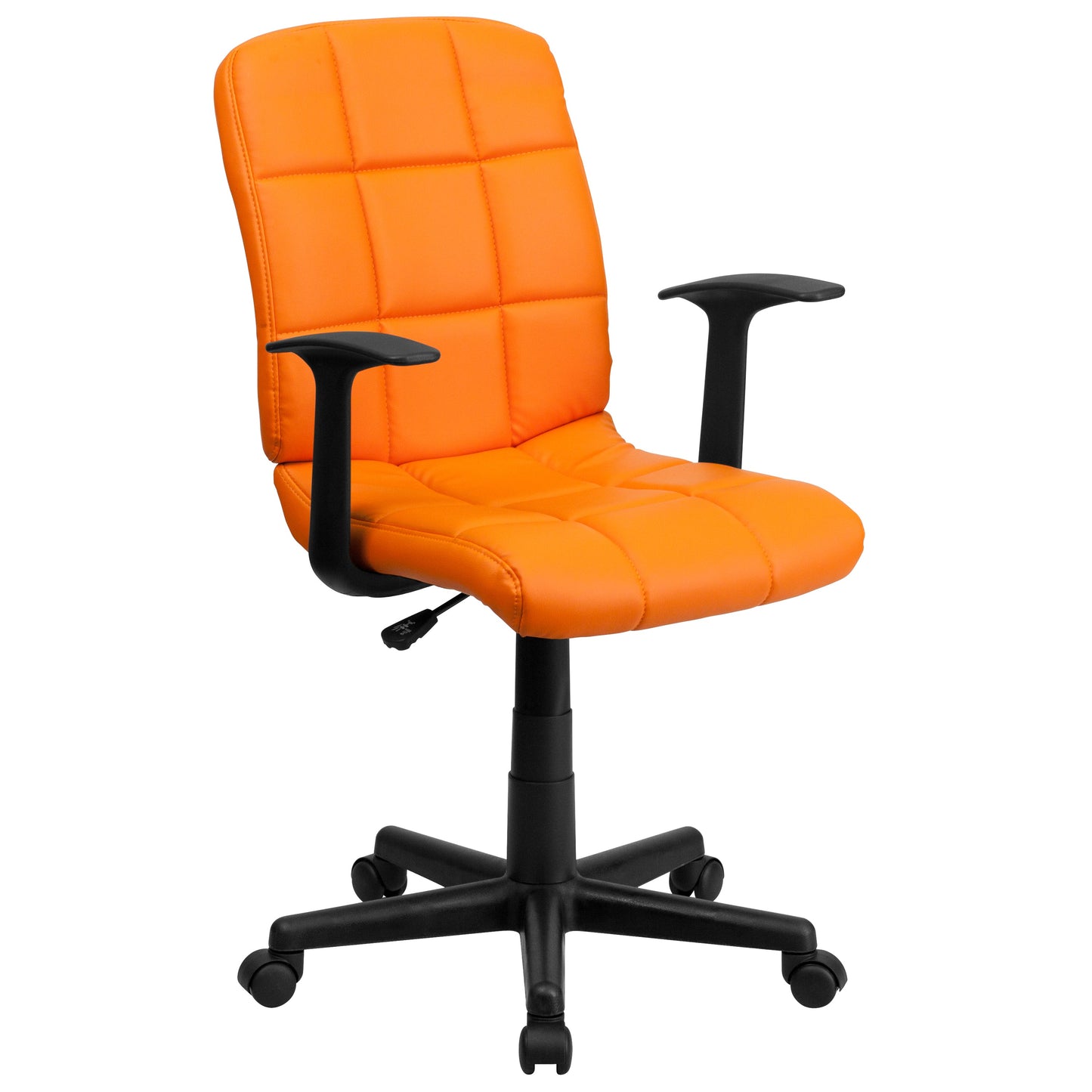 Orange Mid-Back Task Chair GO-1691-1-ORG-A-GG