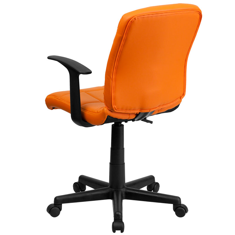 Orange Mid-Back Task Chair GO-1691-1-ORG-A-GG