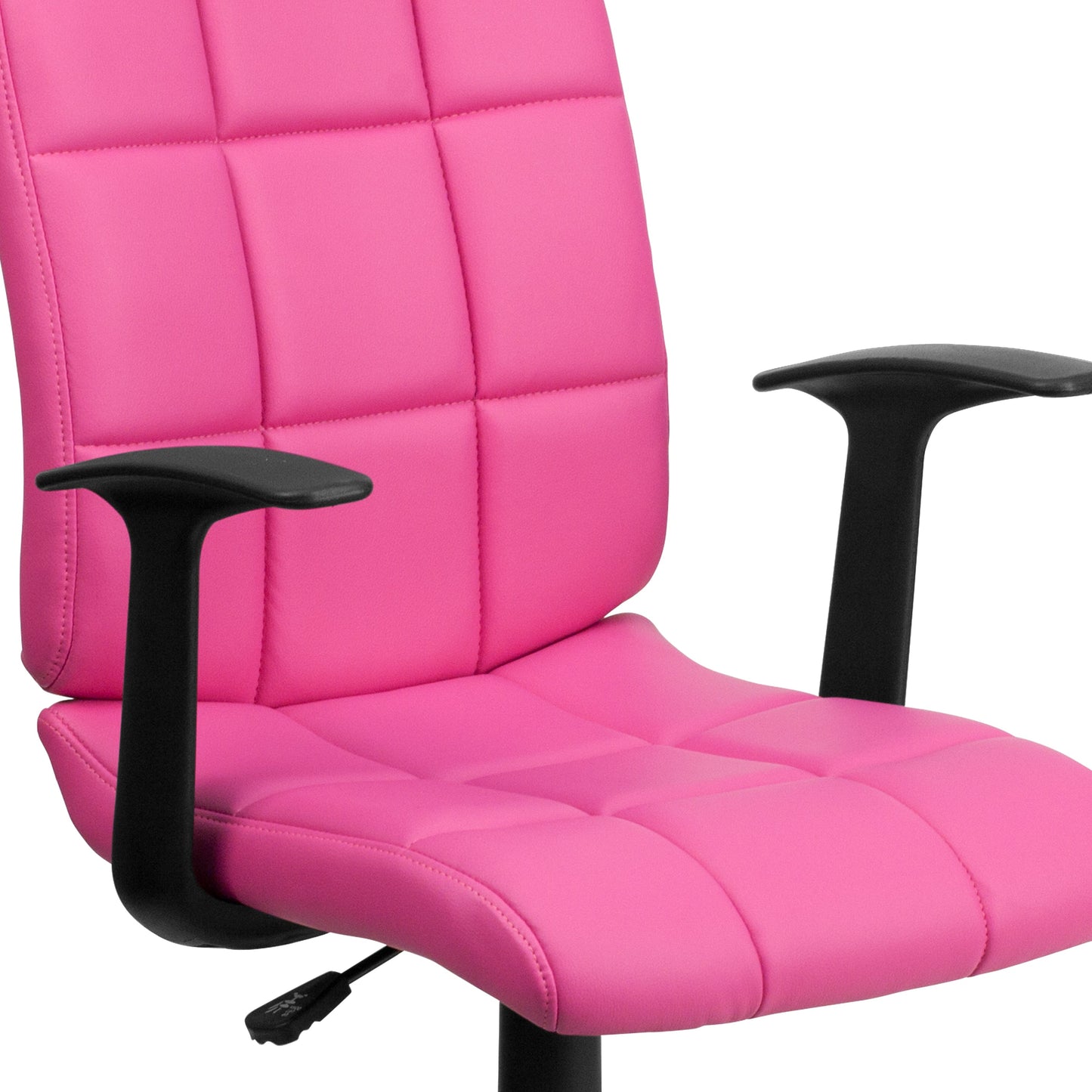 Pink Mid-Back Task Chair GO-1691-1-PINK-A-GG