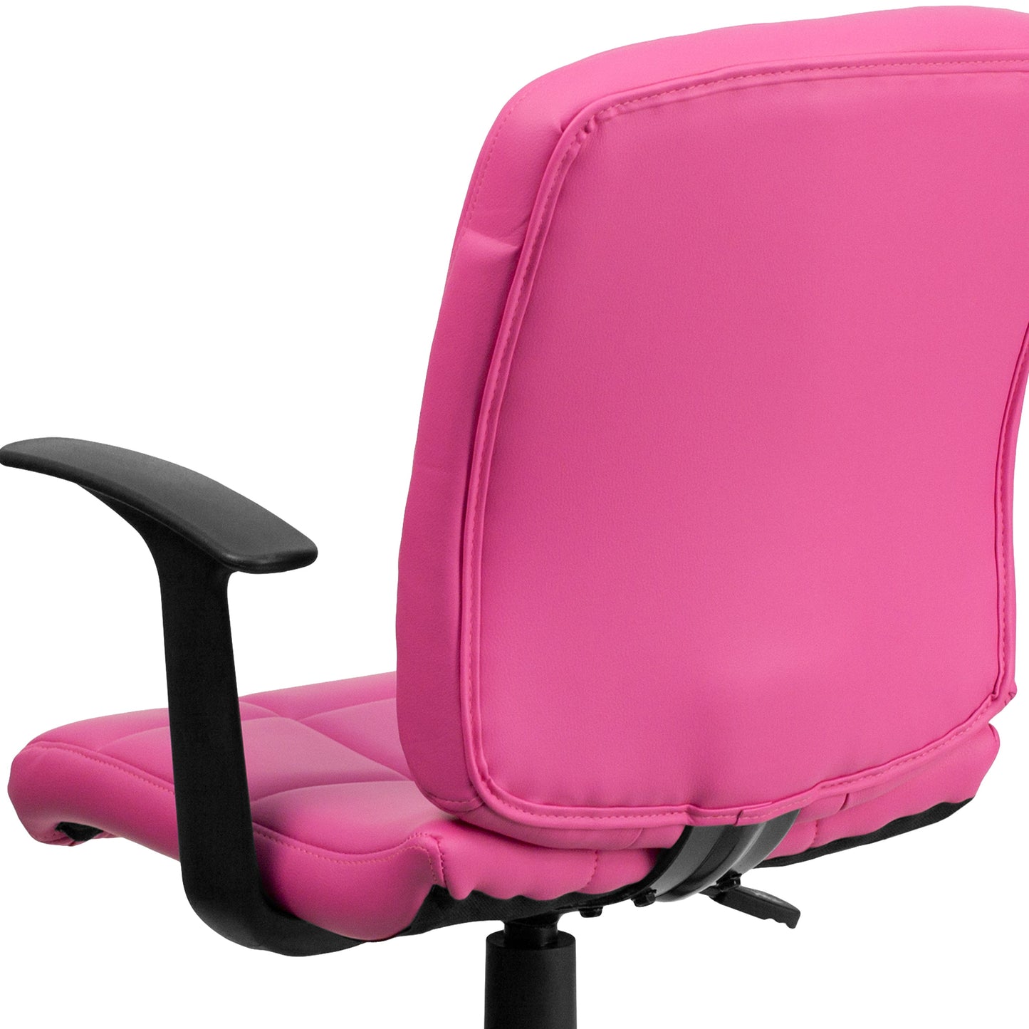 Pink Mid-Back Task Chair GO-1691-1-PINK-A-GG