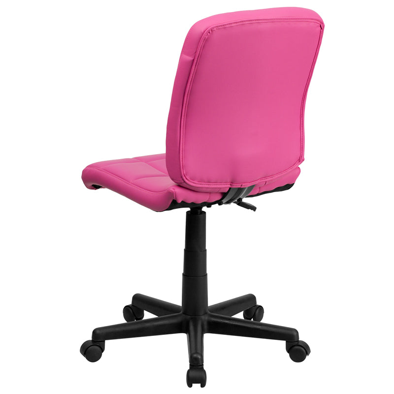 Pink Mid-Back Task Chair GO-1691-1-PINK-GG