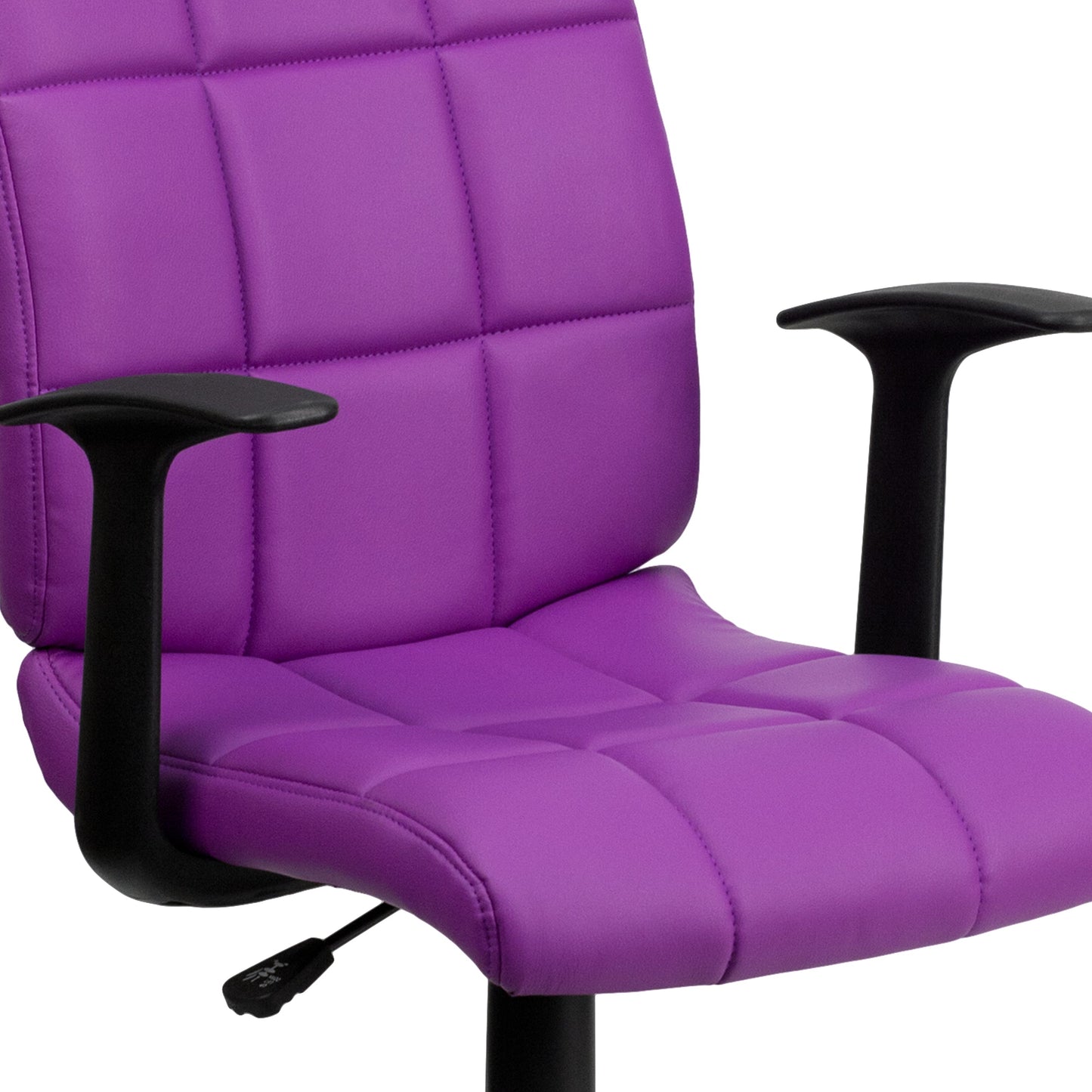 Purple Mid-Back Task Chair GO-1691-1-PUR-A-GG