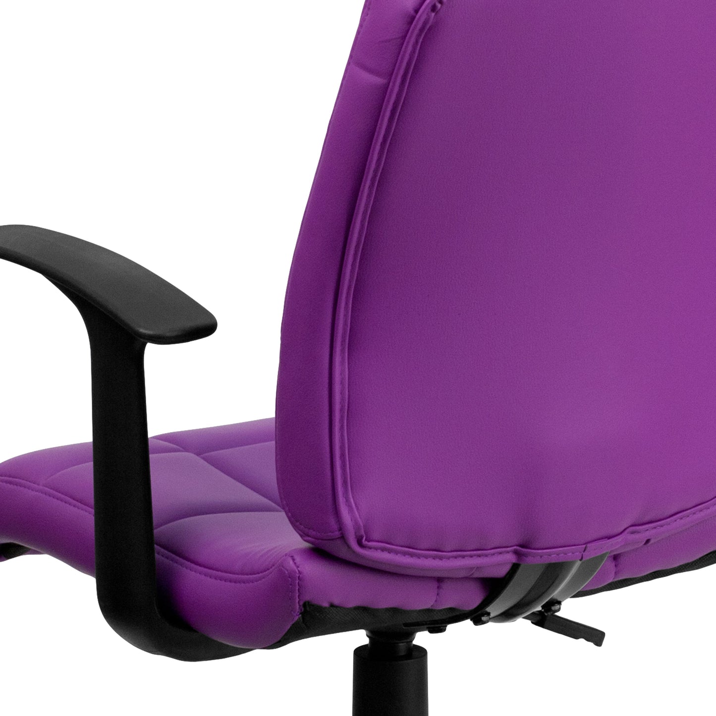 Purple Mid-Back Task Chair GO-1691-1-PUR-A-GG