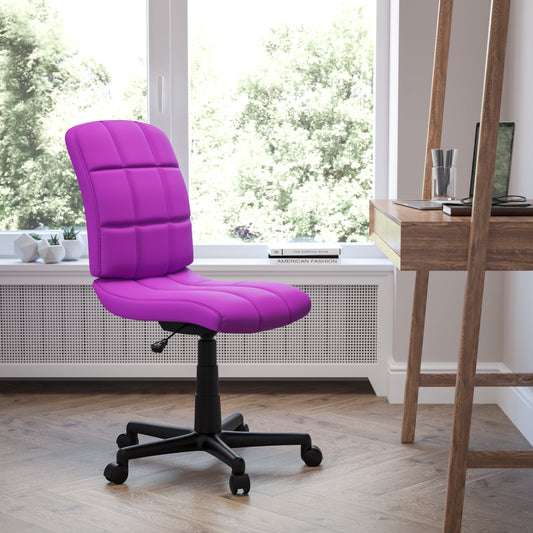 Purple Mid-Back Task Chair GO-1691-1-PUR-GG