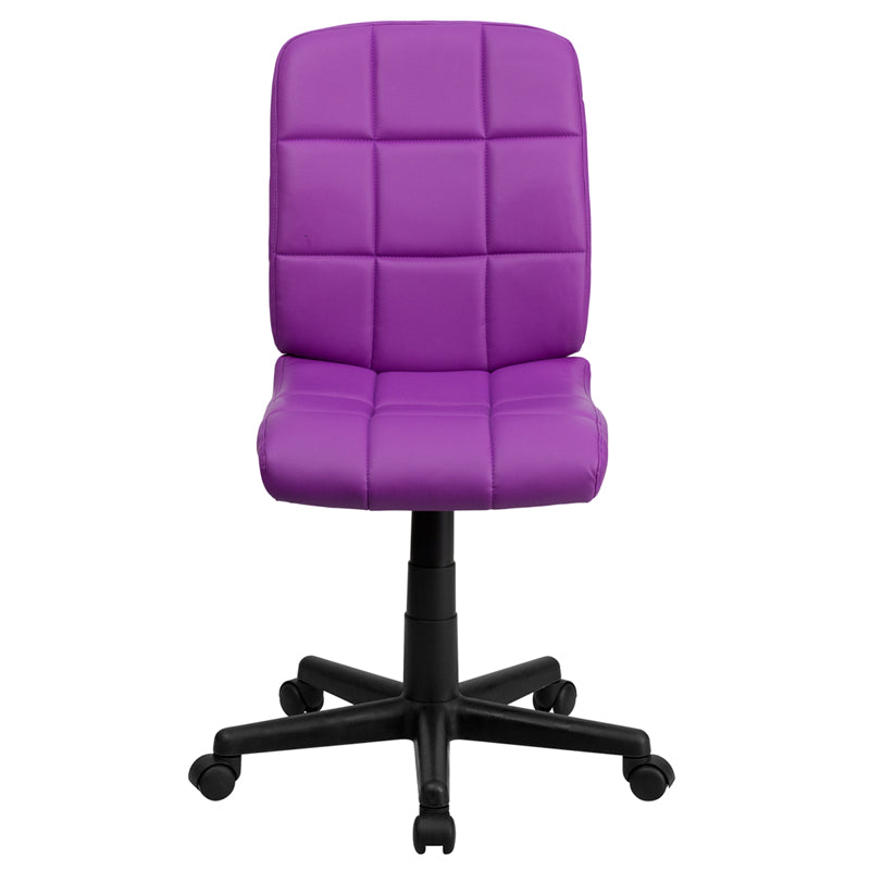 Purple Mid-Back Task Chair GO-1691-1-PUR-GG