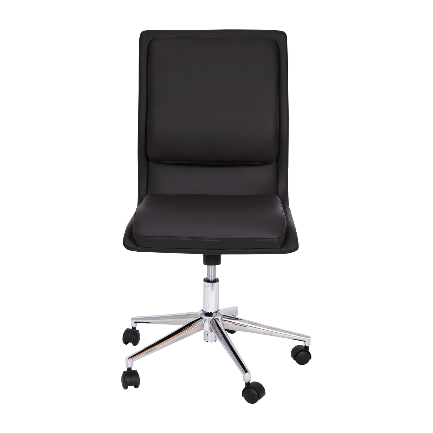 Black LeatherSoft Office Chair GO-21111-BK-GG