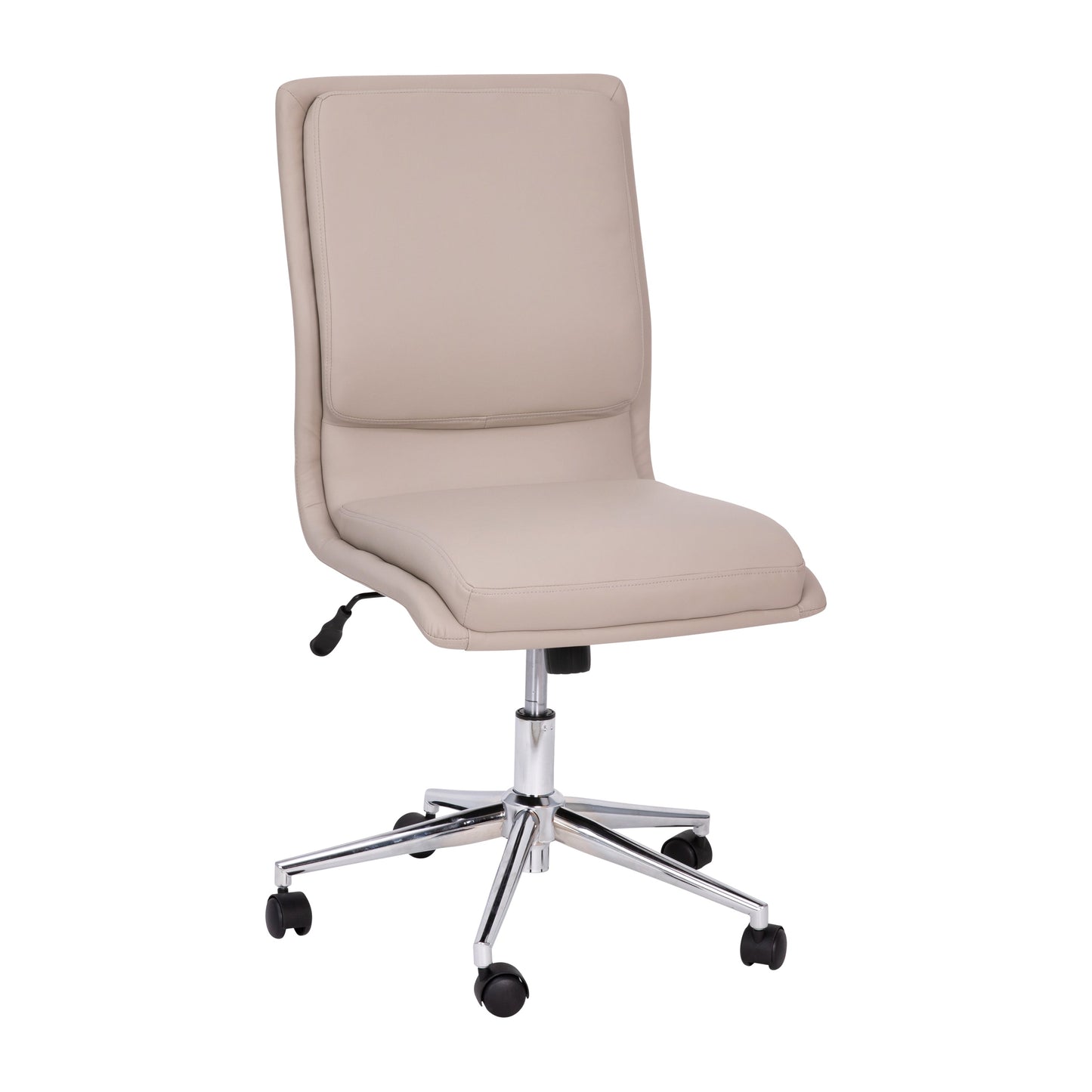 Taupe LeatherSoft Office Chair GO-21111-TAUPE-GG