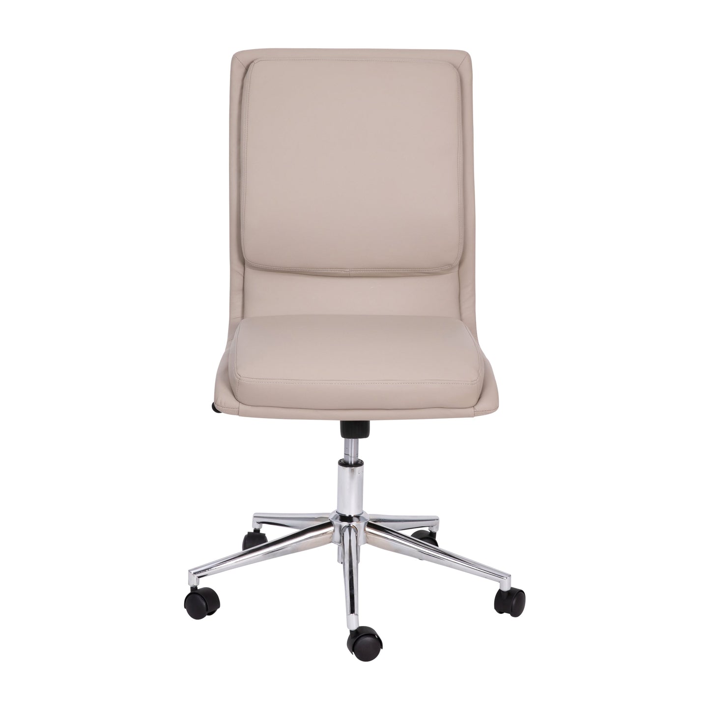 Taupe LeatherSoft Office Chair GO-21111-TAUPE-GG