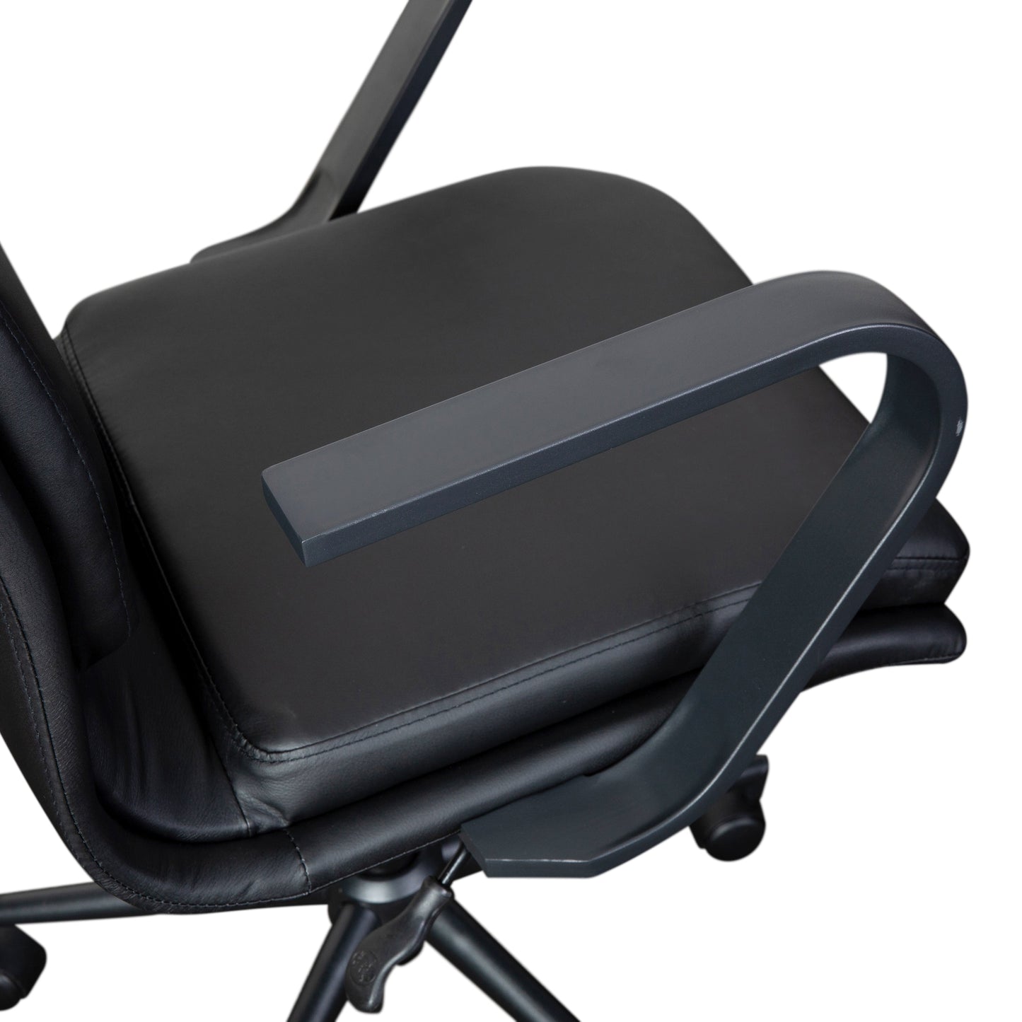 Black Swivel Desk Chair GO-21111B-BK-BK-GG