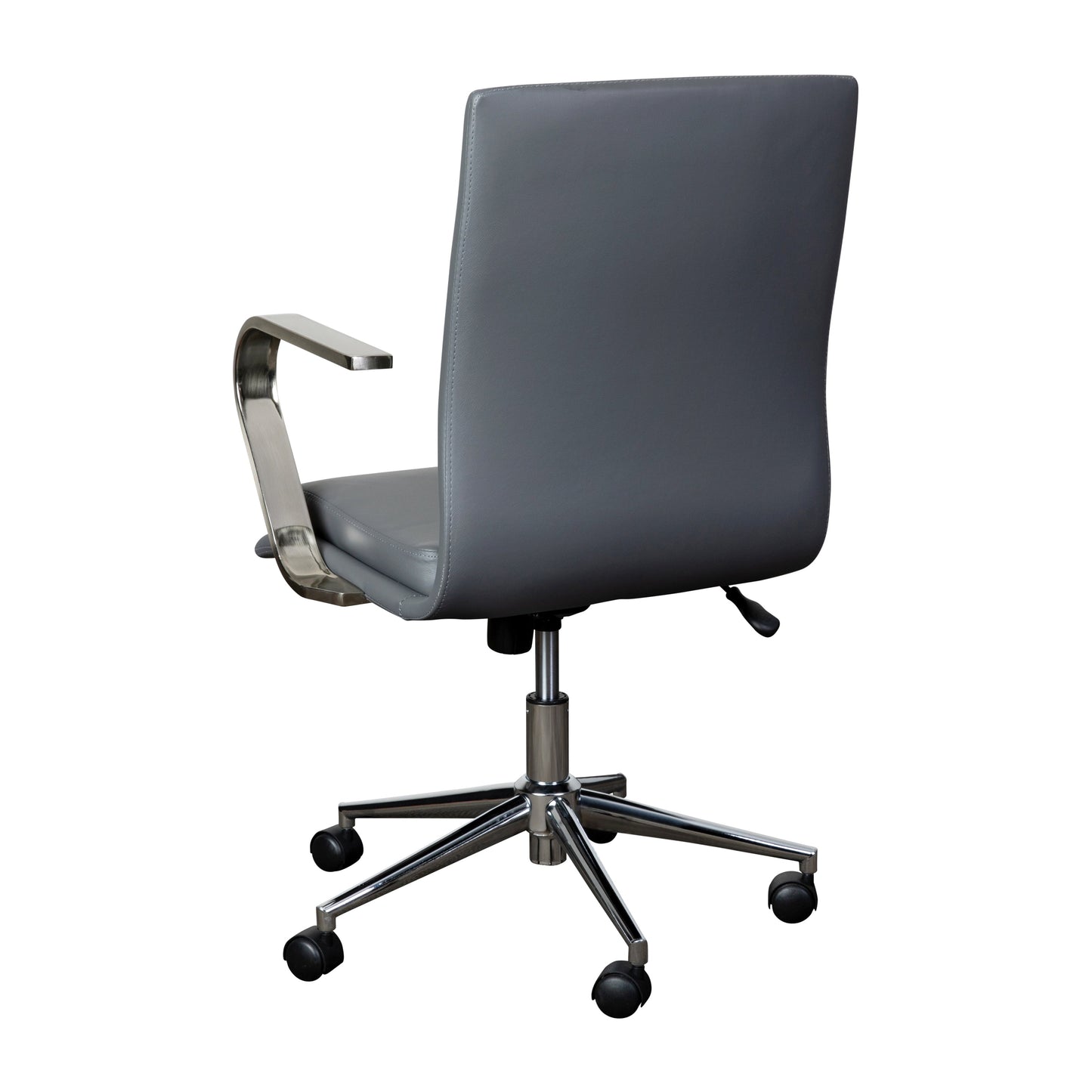 Gray/Chrome Swivel Desk Chair GO-21111B-GY-CHR-GG