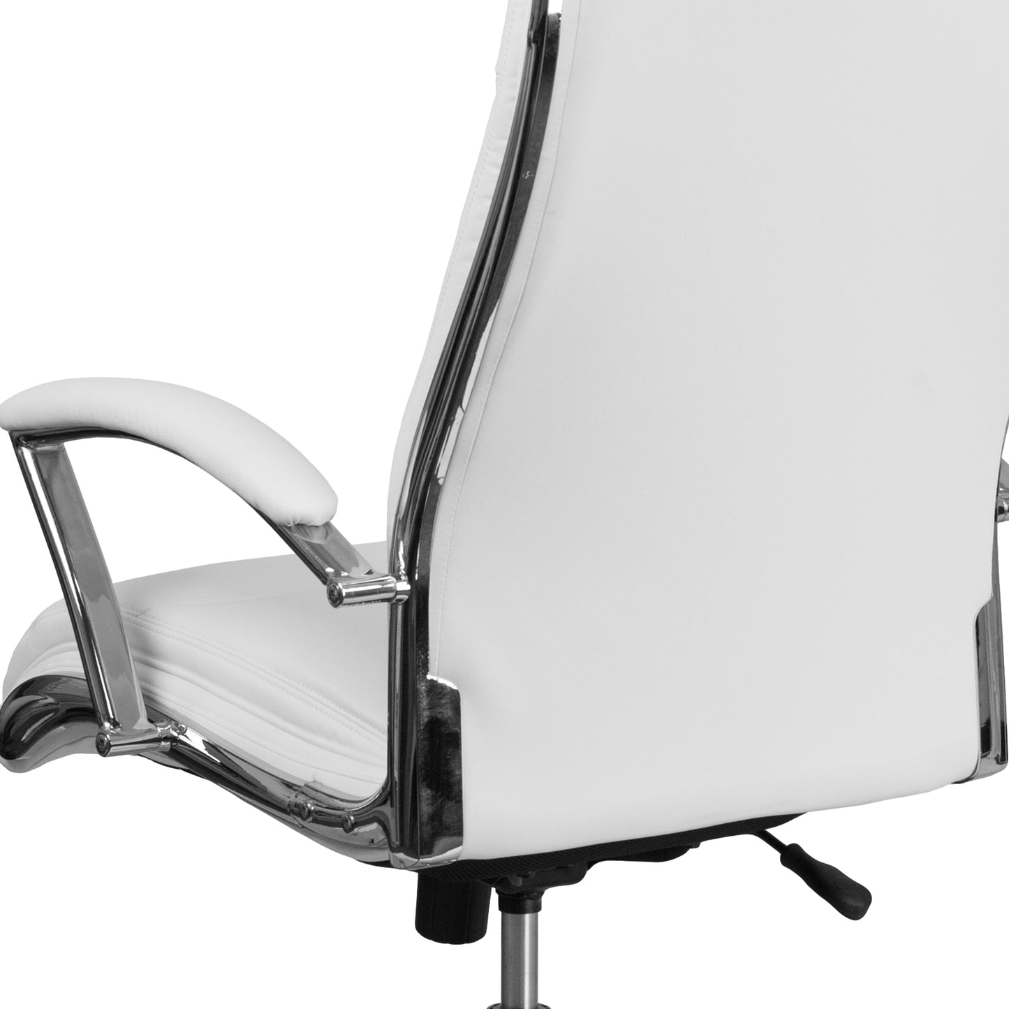 White High Back Leather Chair GO-2192-WH-GG