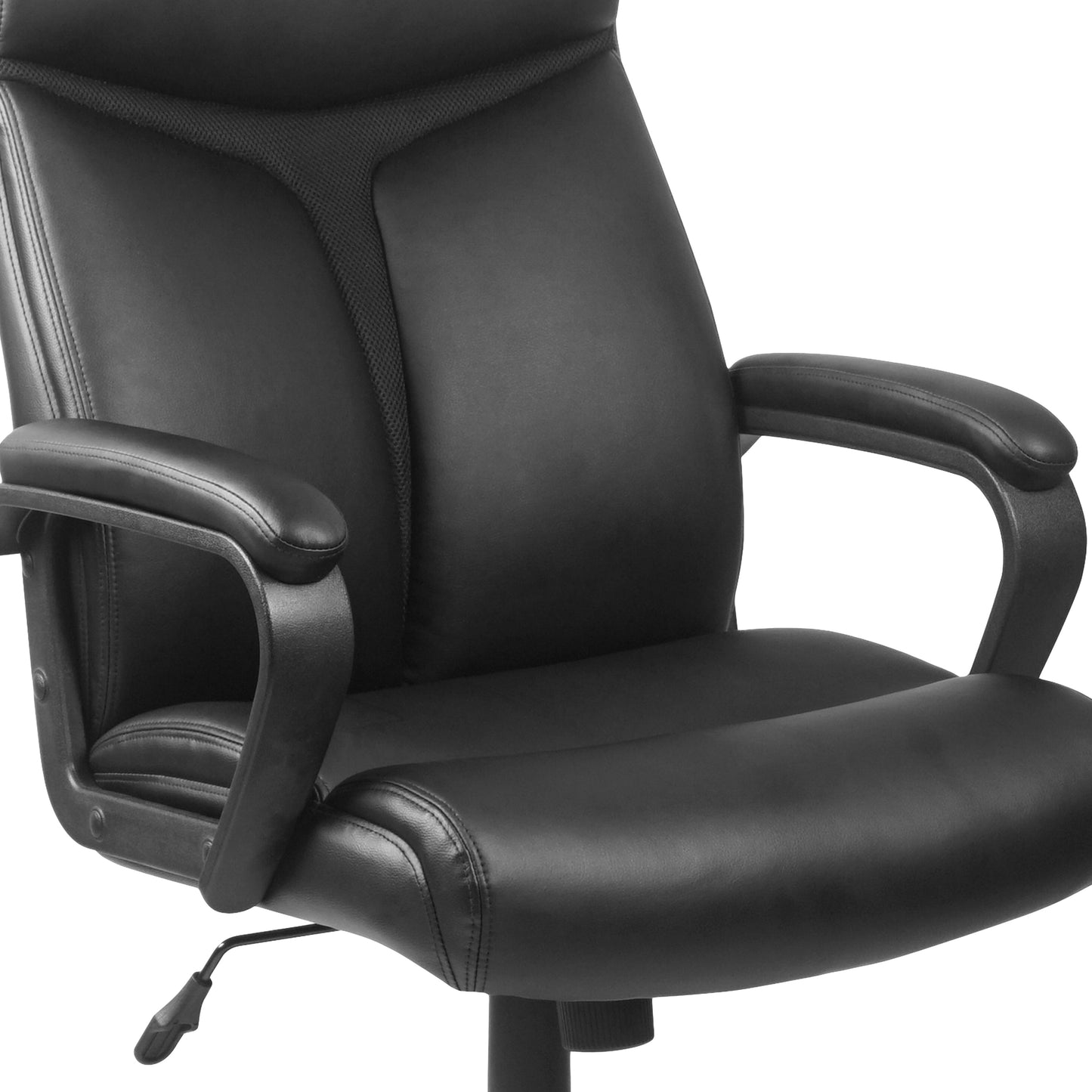 Black High Back Leather Chair GO-2196-1-GG