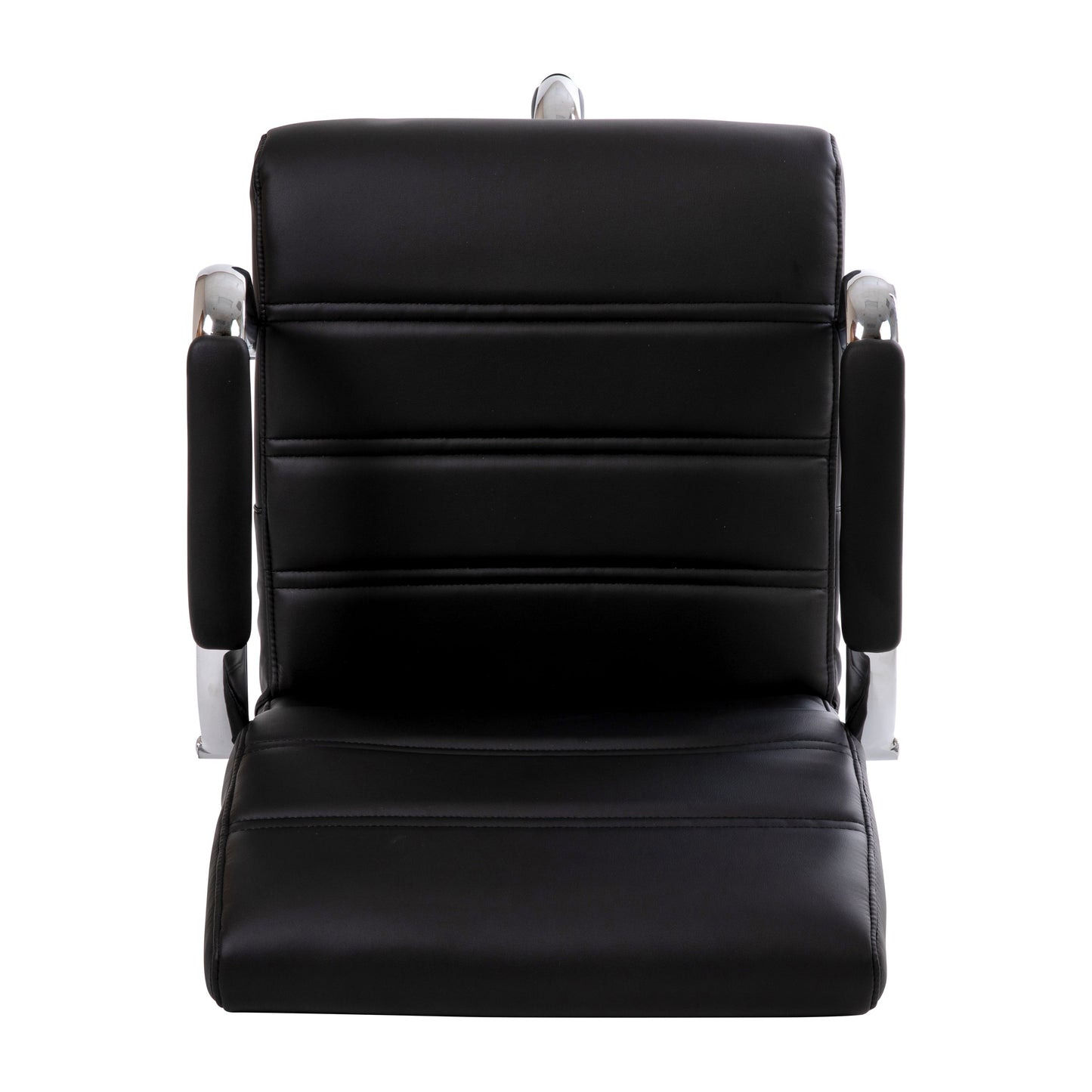 Black LeatherSoft Draft Chair GO-2286B-BK-GG