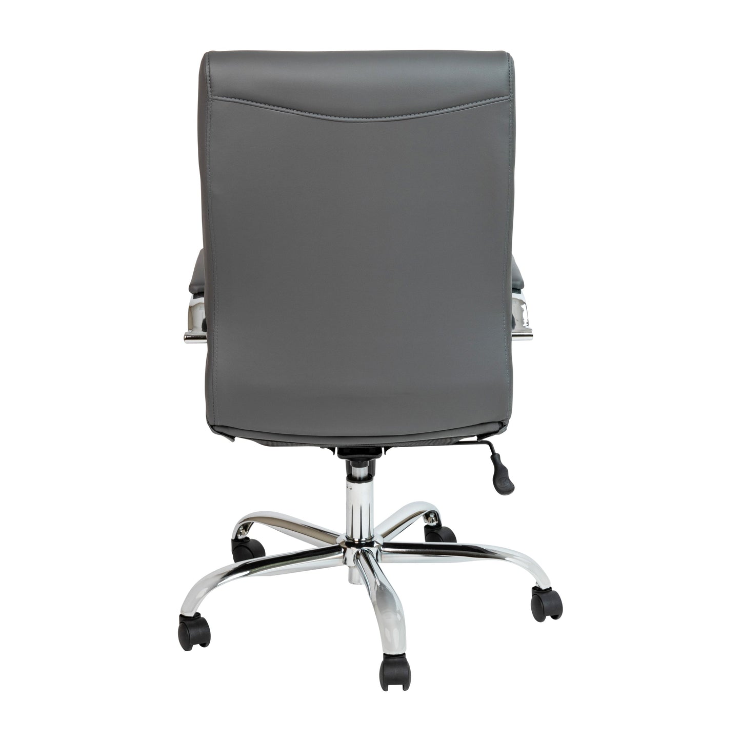 Gray High Back Leather Chair GO-2286H-GR-GG