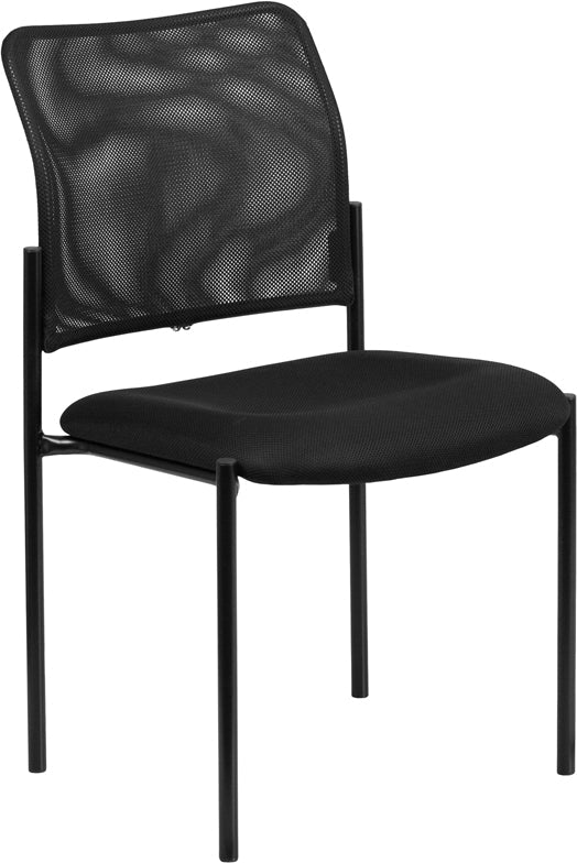 Black Mesh Side Chair GO-515-2-GG