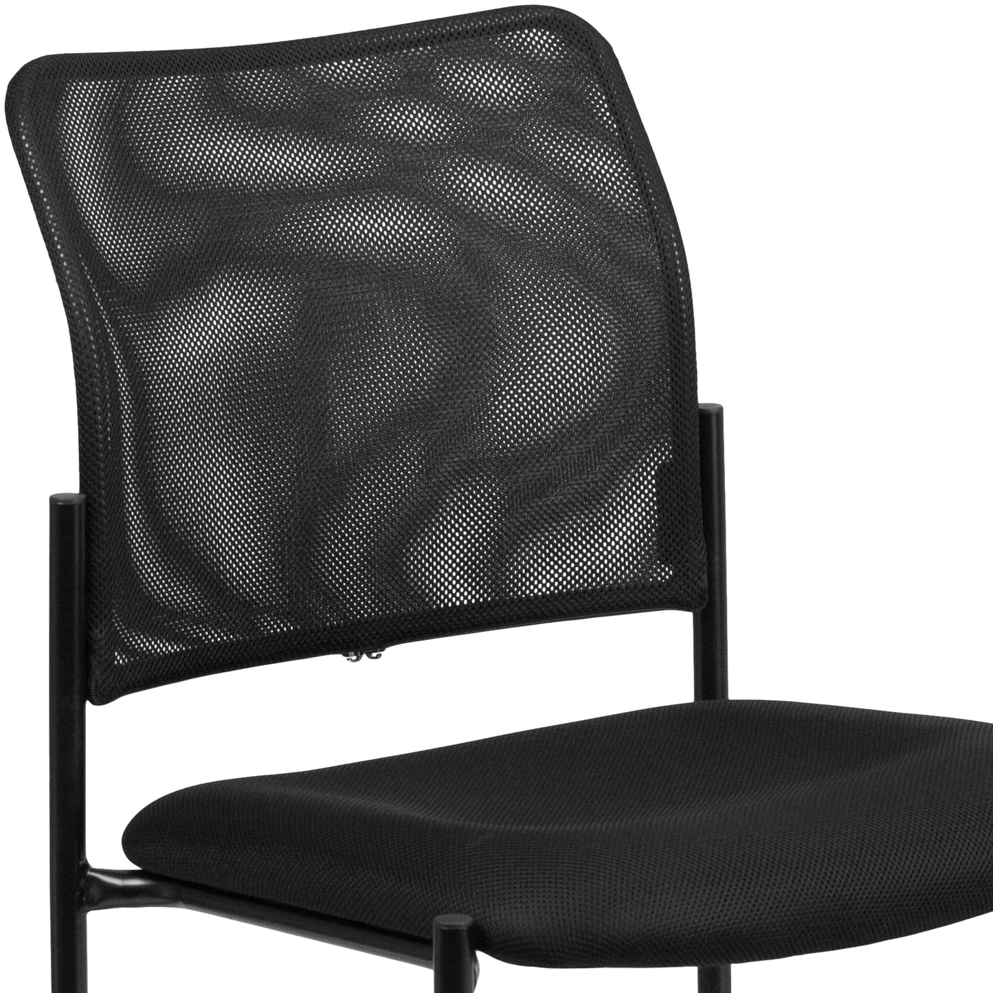 Black Mesh Side Chair GO-515-2-GG