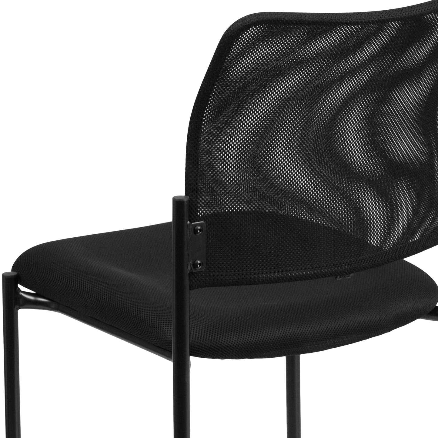 Black Mesh Side Chair GO-515-2-GG