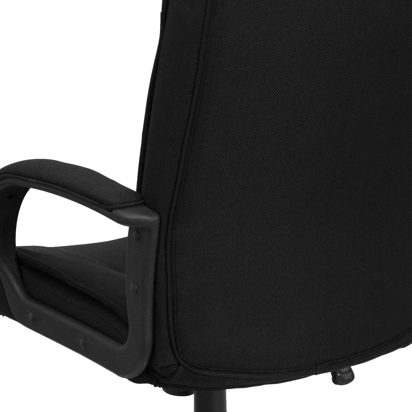 Black High Back Fabric Chair GO-5301B-BK-GG