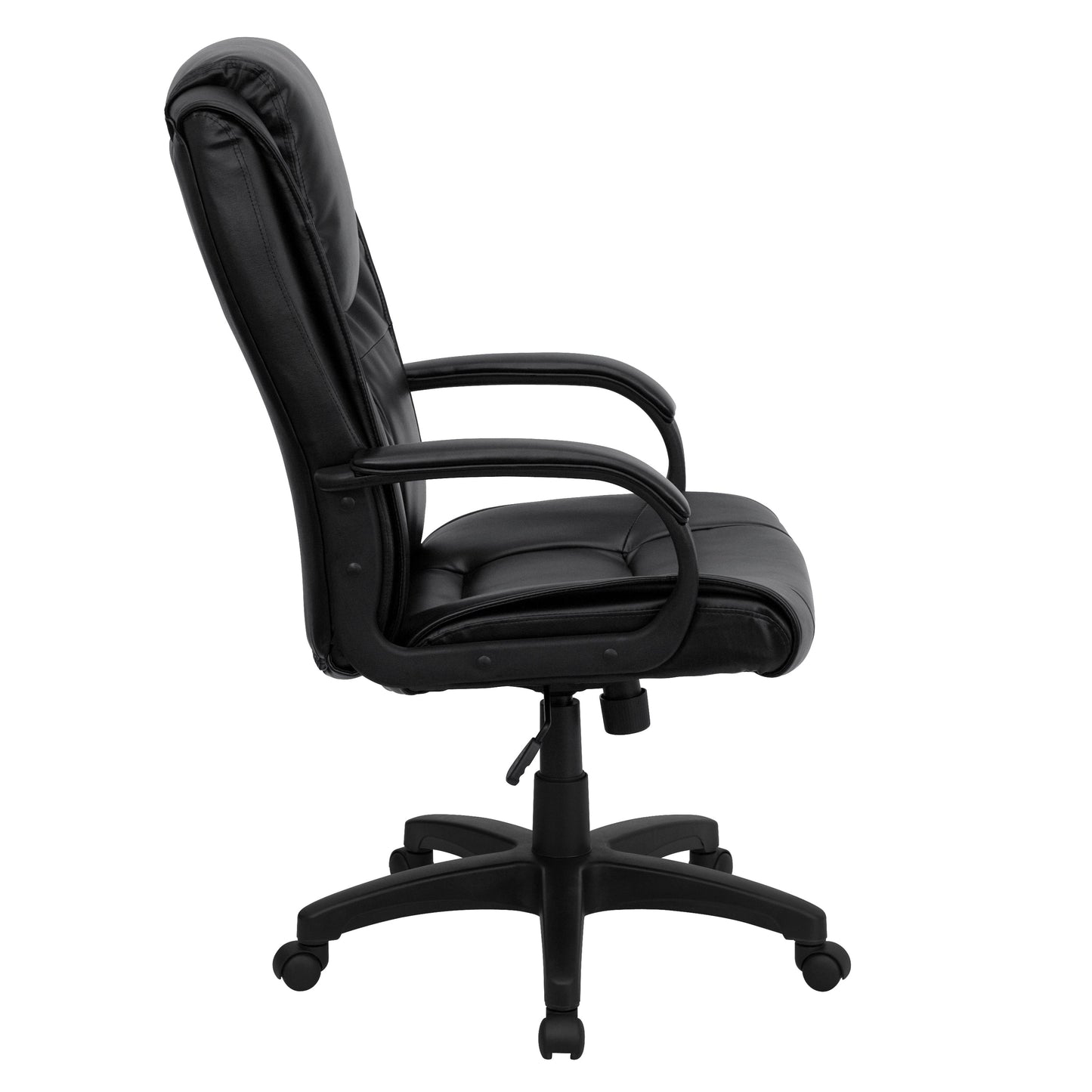 Black High Back Leather Chair GO-5301BSPEC-CH-BK-LEA-GG