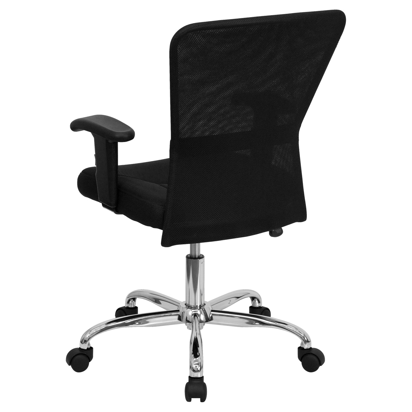 Black Mid-Back Task Chair GO-5307B-GG