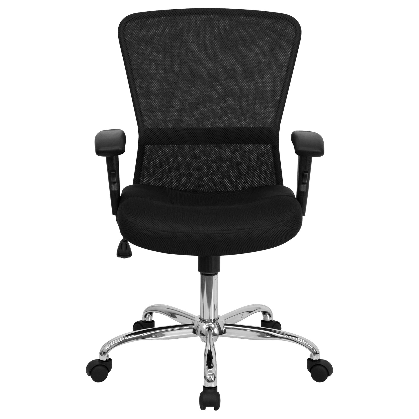 Black Mid-Back Task Chair GO-5307B-GG