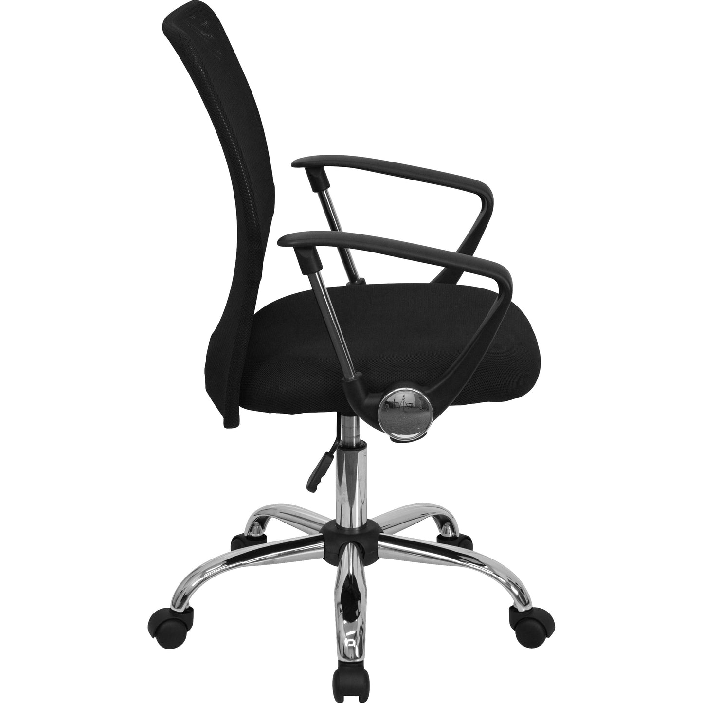 Black Mid-Back Task Chair GO-6057-GG