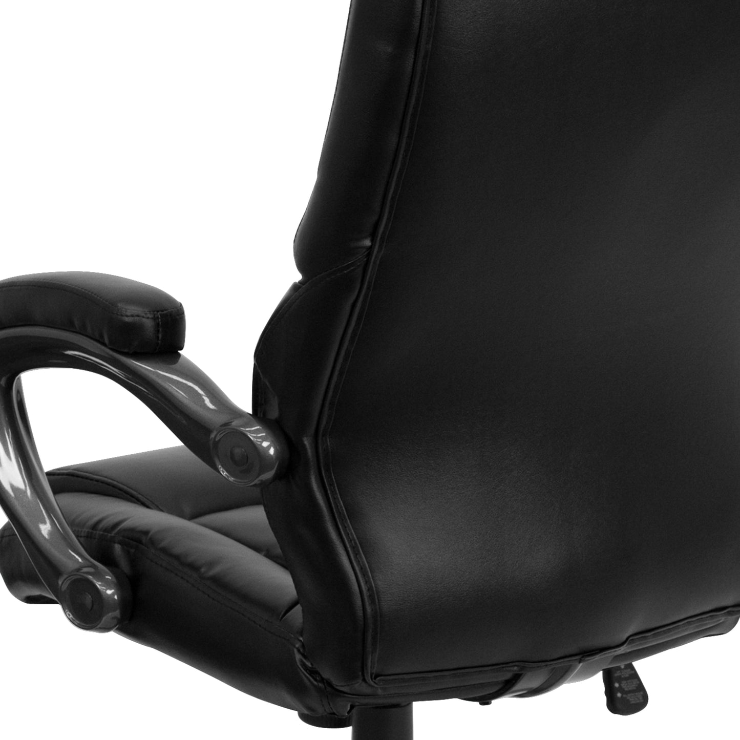 Black High Back Leather Chair GO-724H-BK-LEA-GG