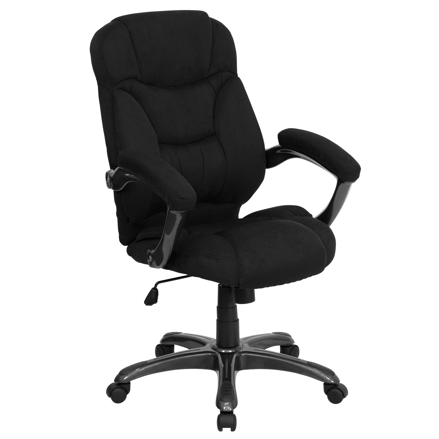 Black High Back Chair GO-725-BK-GG