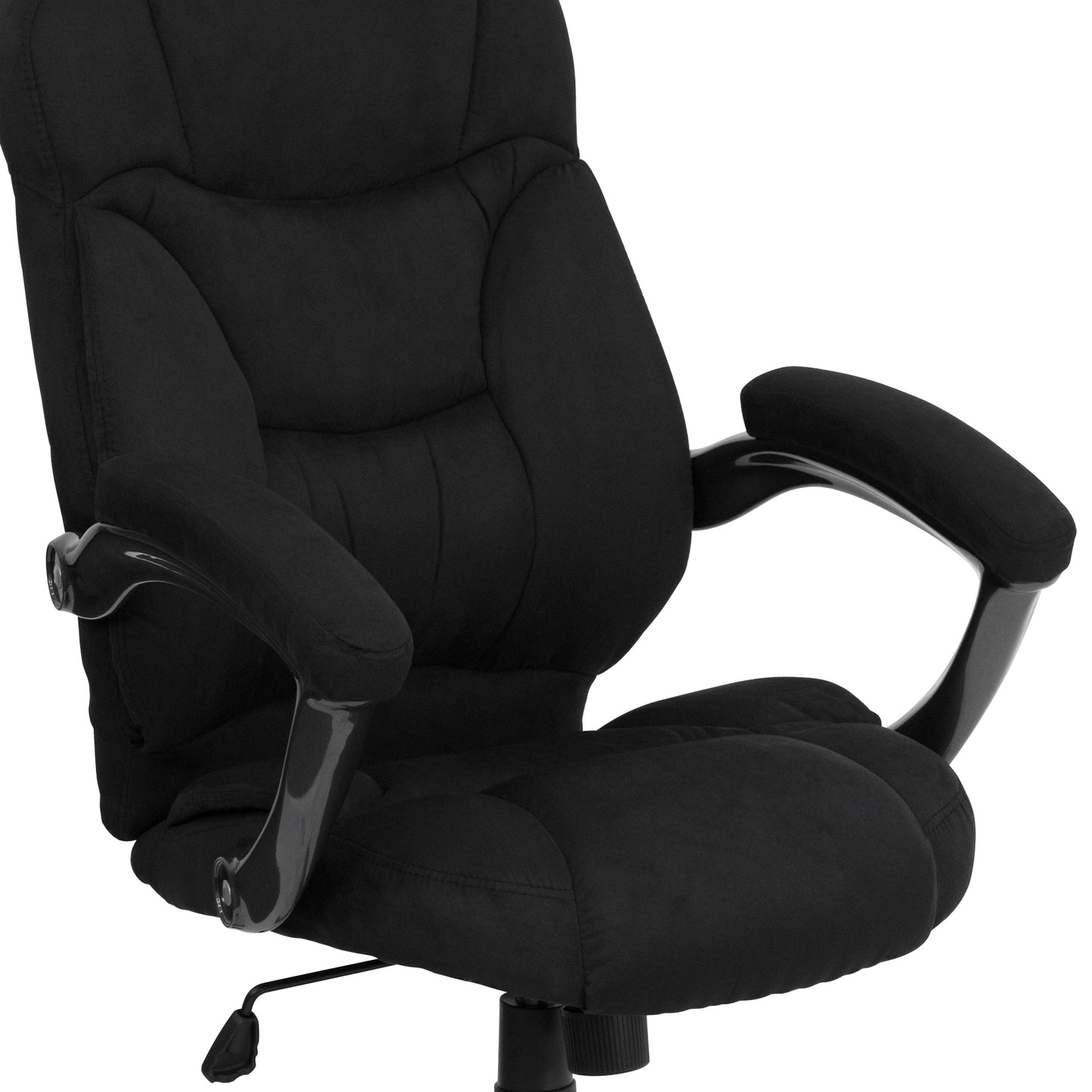 Black High Back Chair GO-725-BK-GG