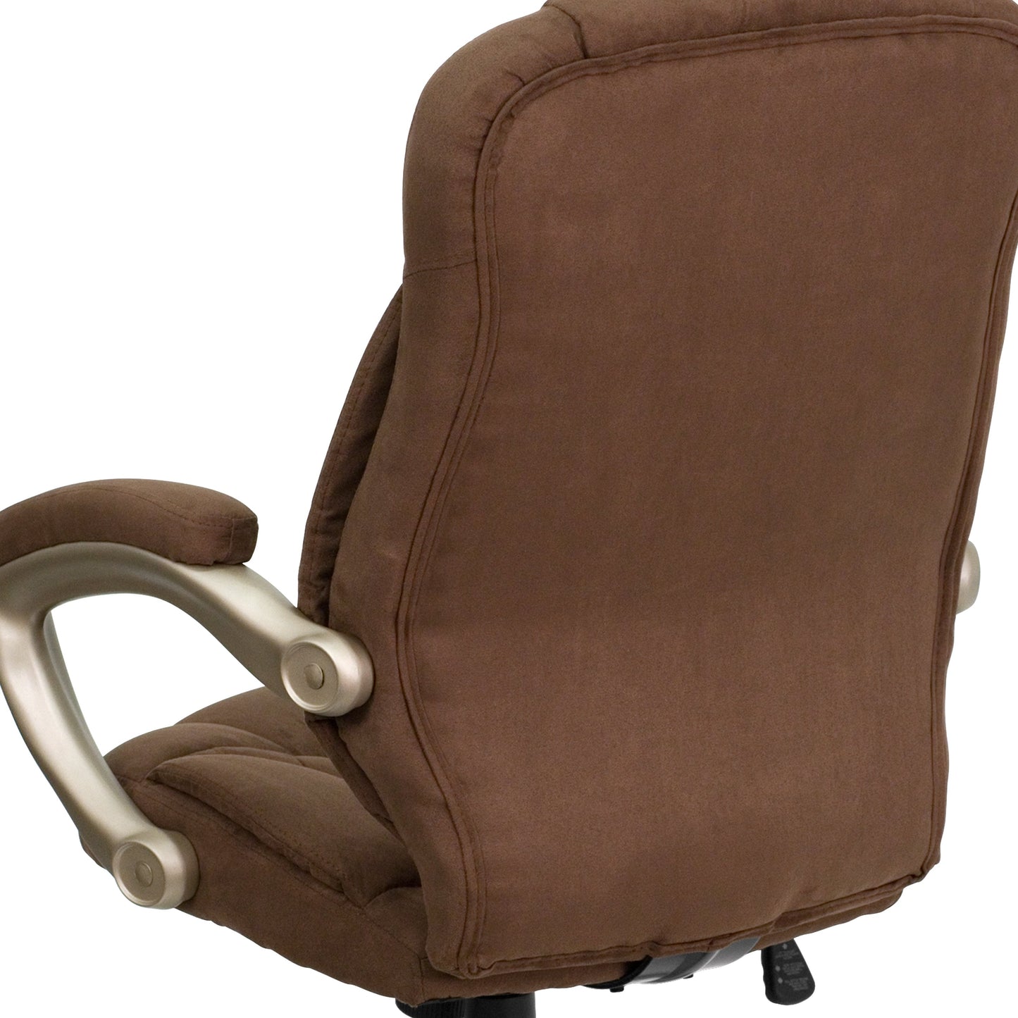 Brown High Back Chair GO-725-BN-GG