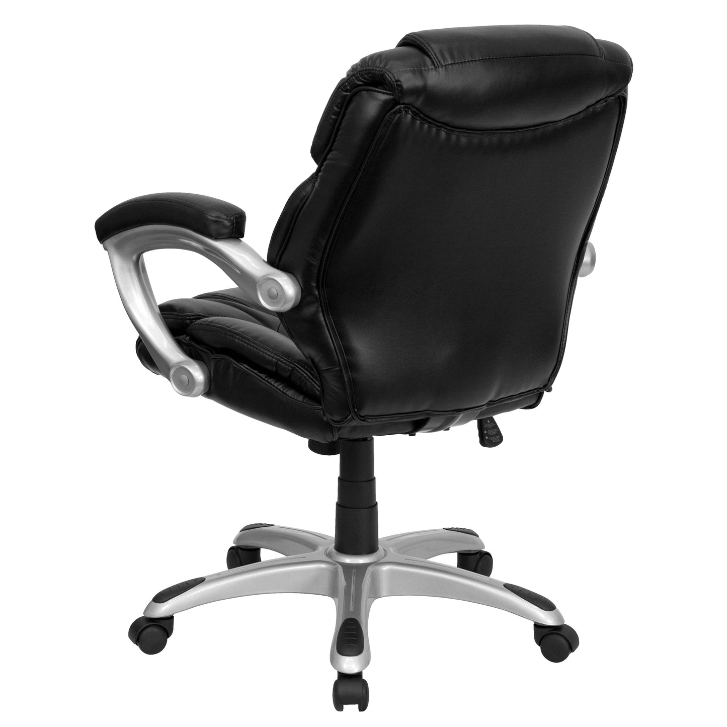 Black Mid-Back Task Chair GO-931H-MID-BK-GG