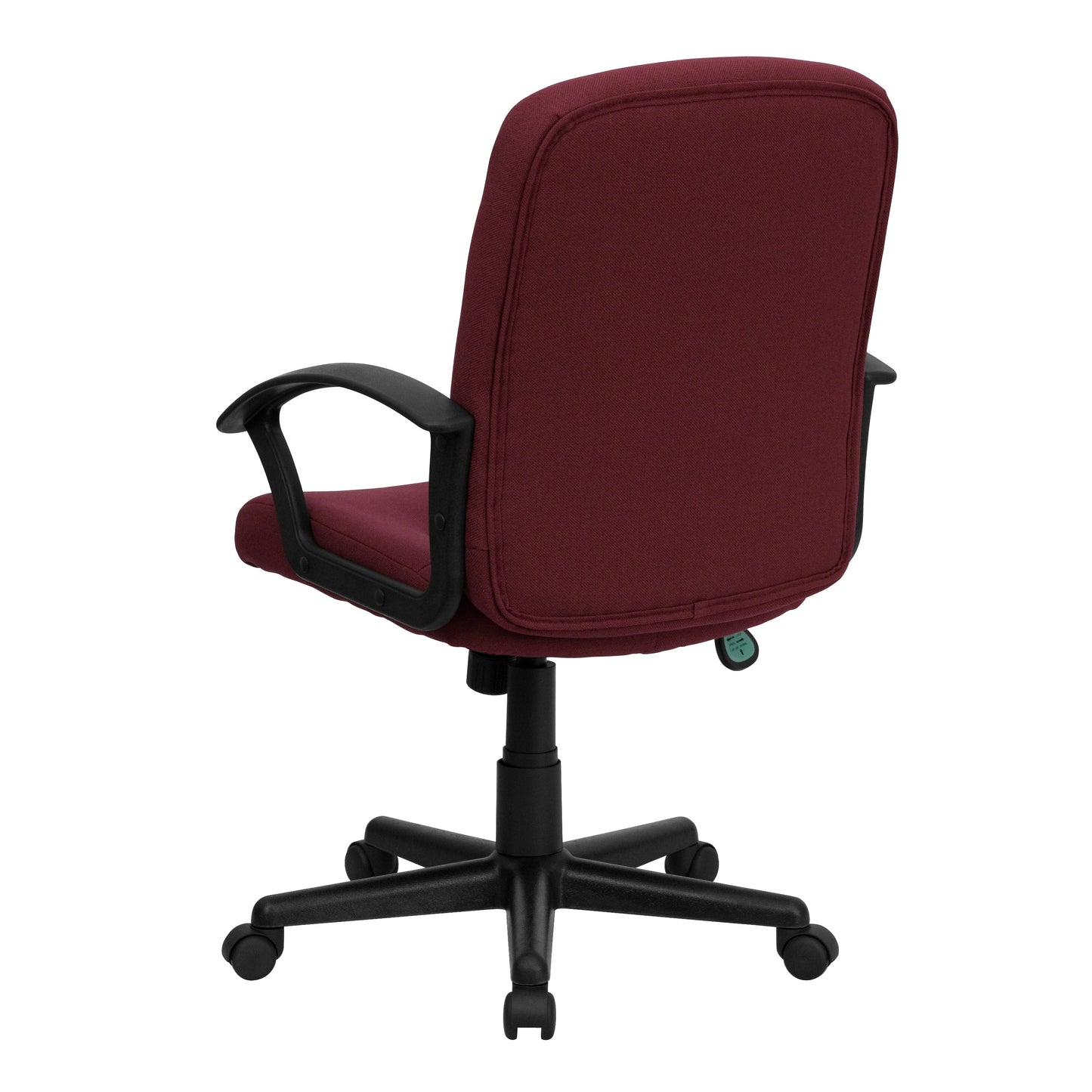 Burgundy Mid-Back Fabric Chair GO-ST-6-BY-GG